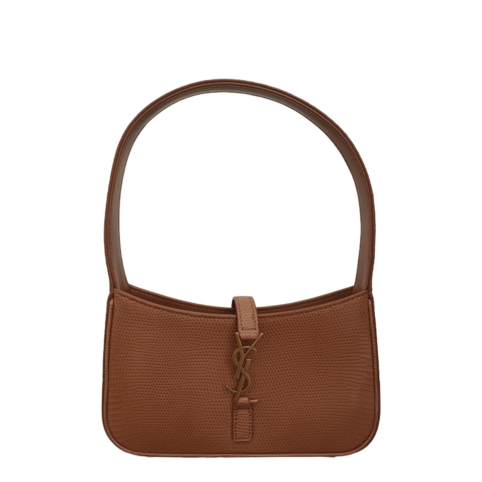 Le 5 à 7 Leather Shoulder Bags - Brown - Image 1