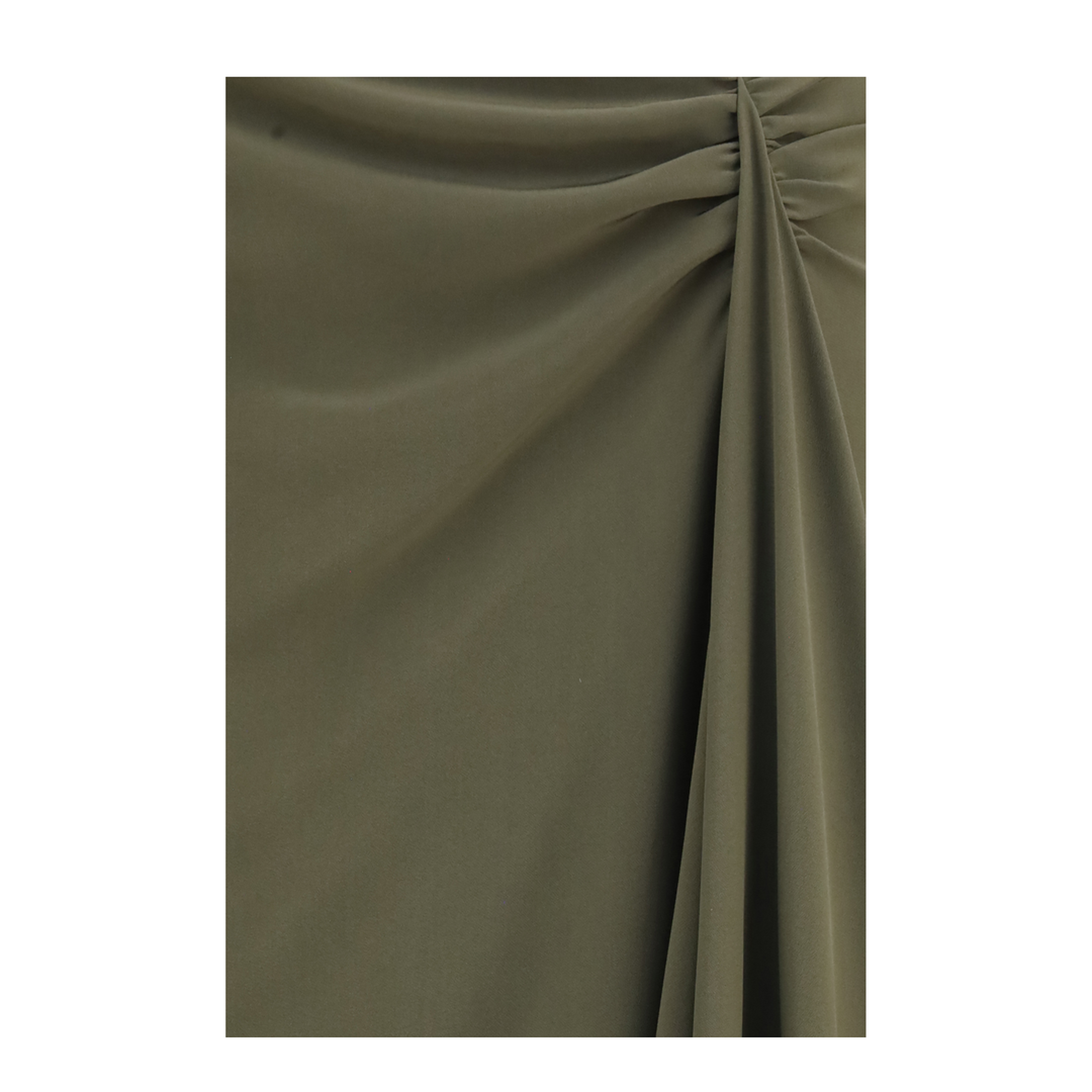 Draped Long Skirt - Image 3