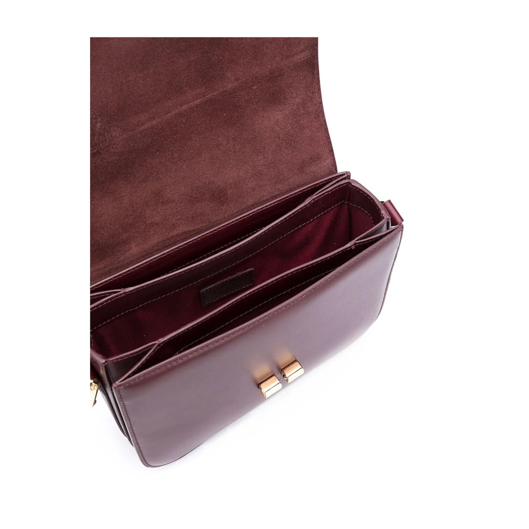 Grace Small Calfskin Crossbody - Brown - Image 11