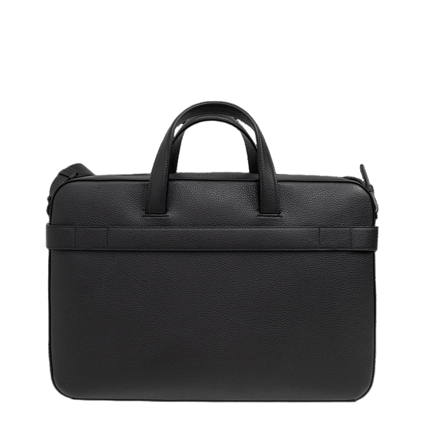 Twins Business Bag With Gancini Hug Buckles - Nero - Image 3
