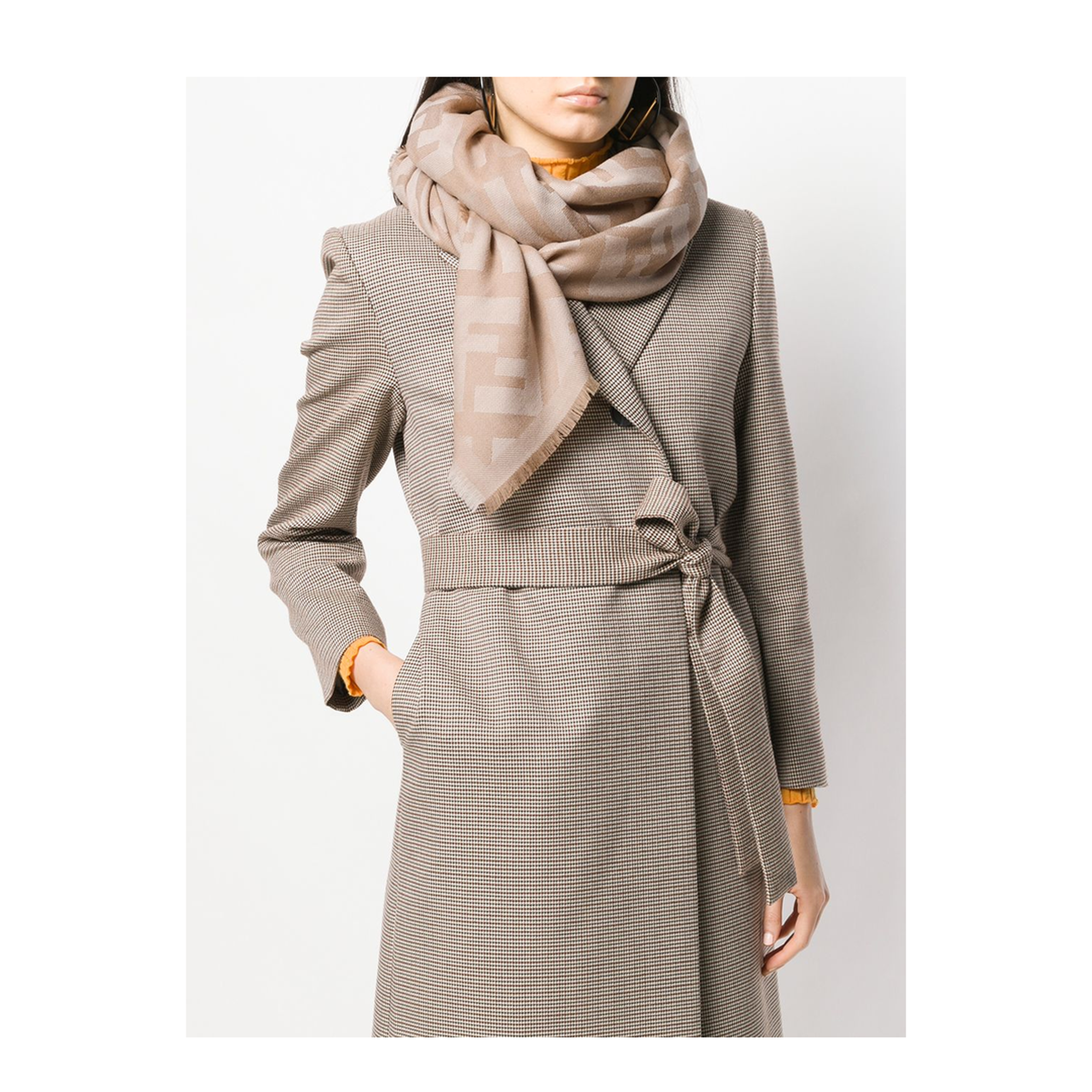 Scarfs Beige - Image 2