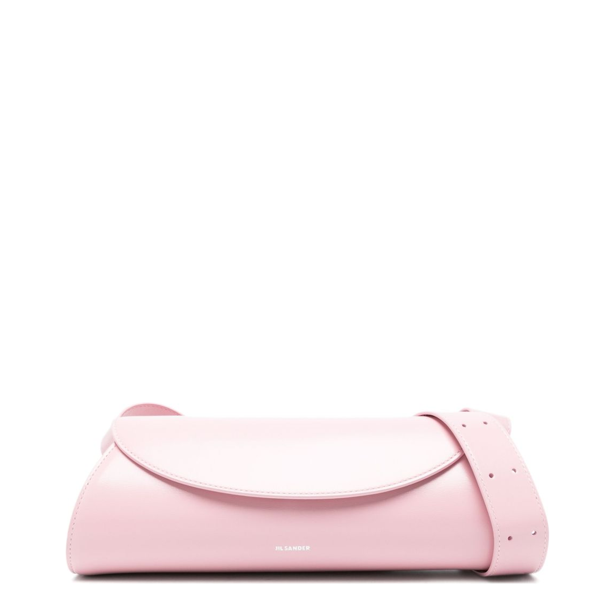 Cannolo Small Calf Leather Shoulder Bag - Pink - Image 1