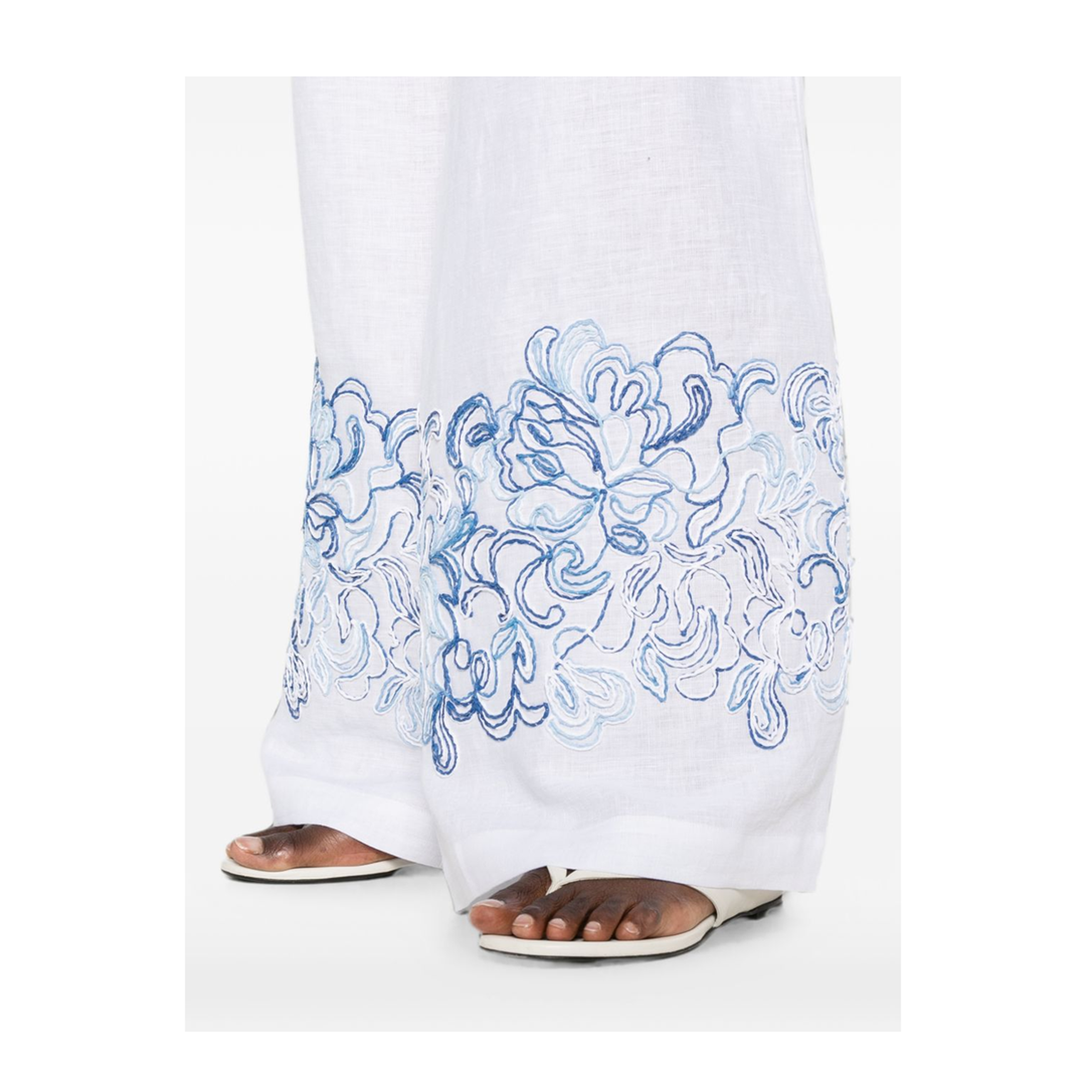 Trousers WHITE - Image 3