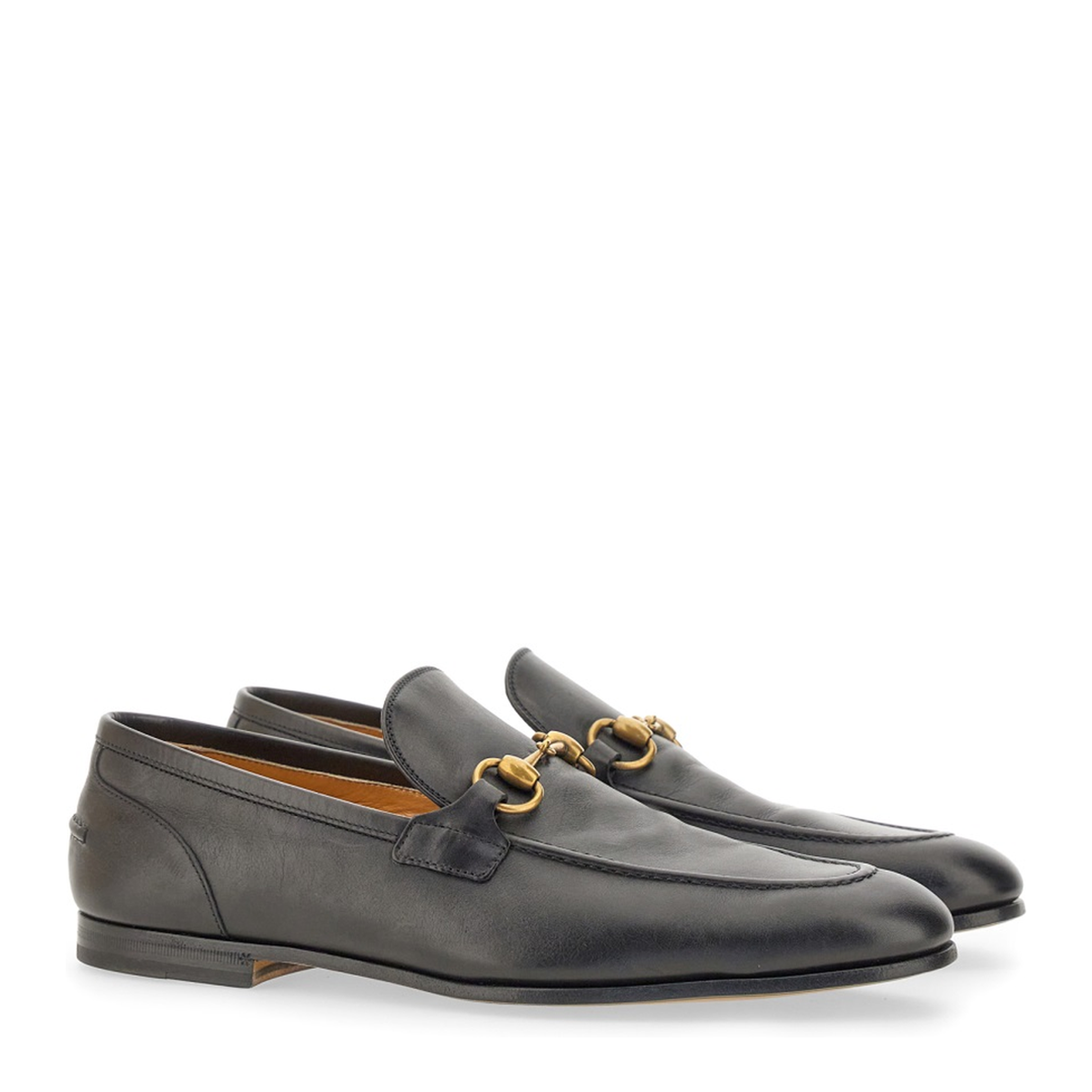 Black Leather Jordaan Loafer - Image 7