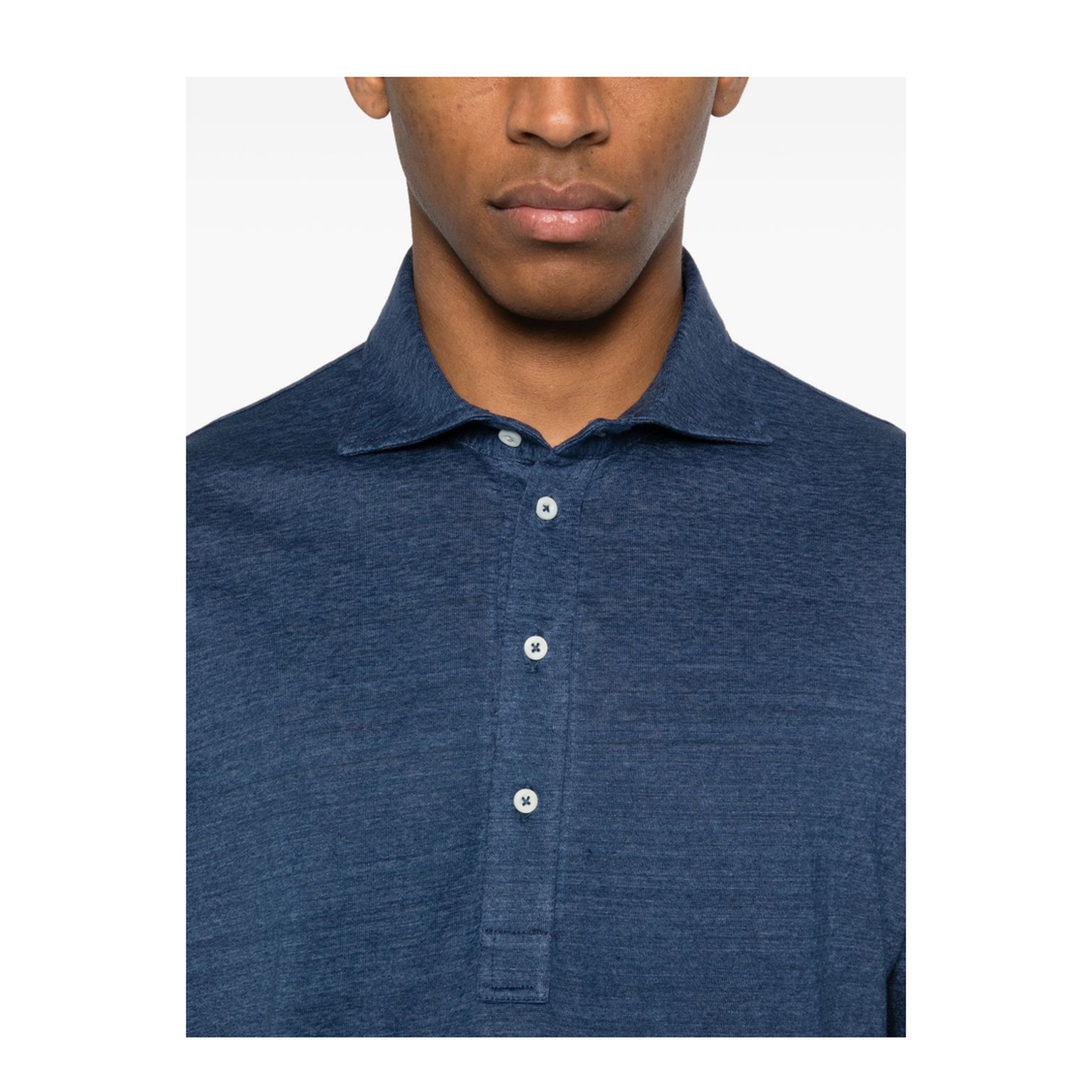 Men's Polo Shirts Blue - Image 4
