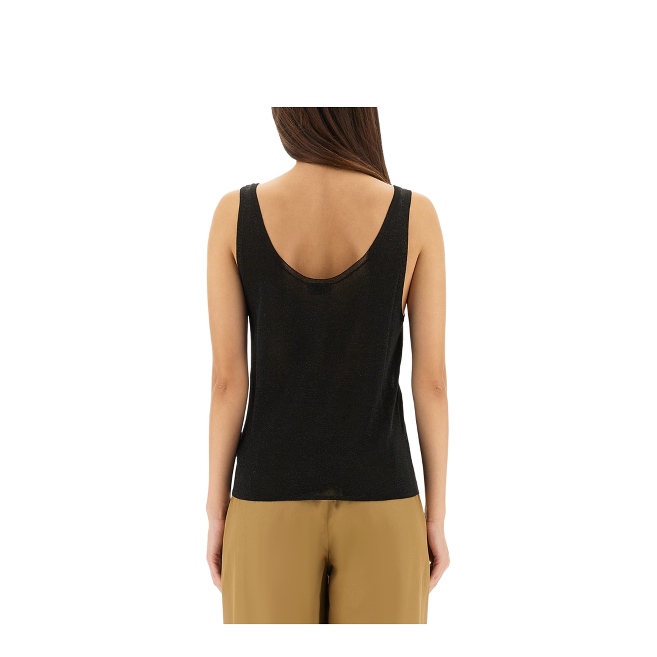 Lurex Knit Tank Top - Image 3