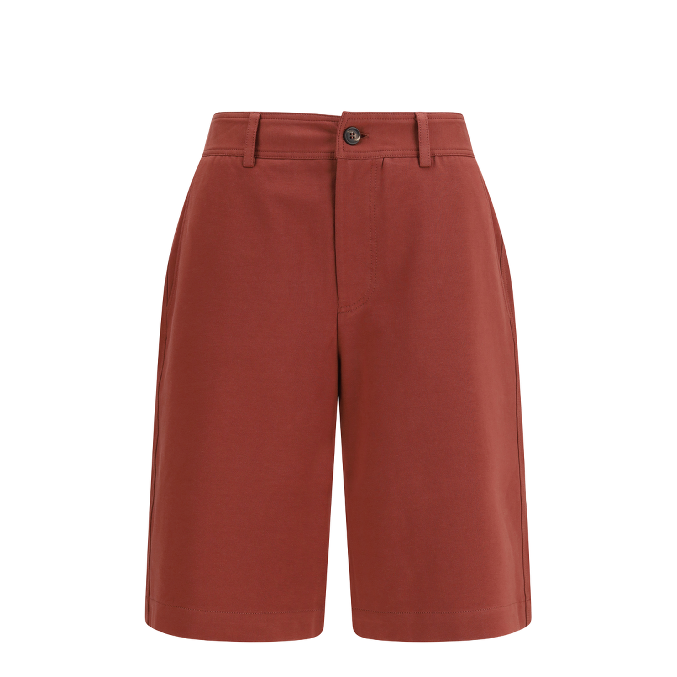 Cotton Bermuda Shorts - Image 1