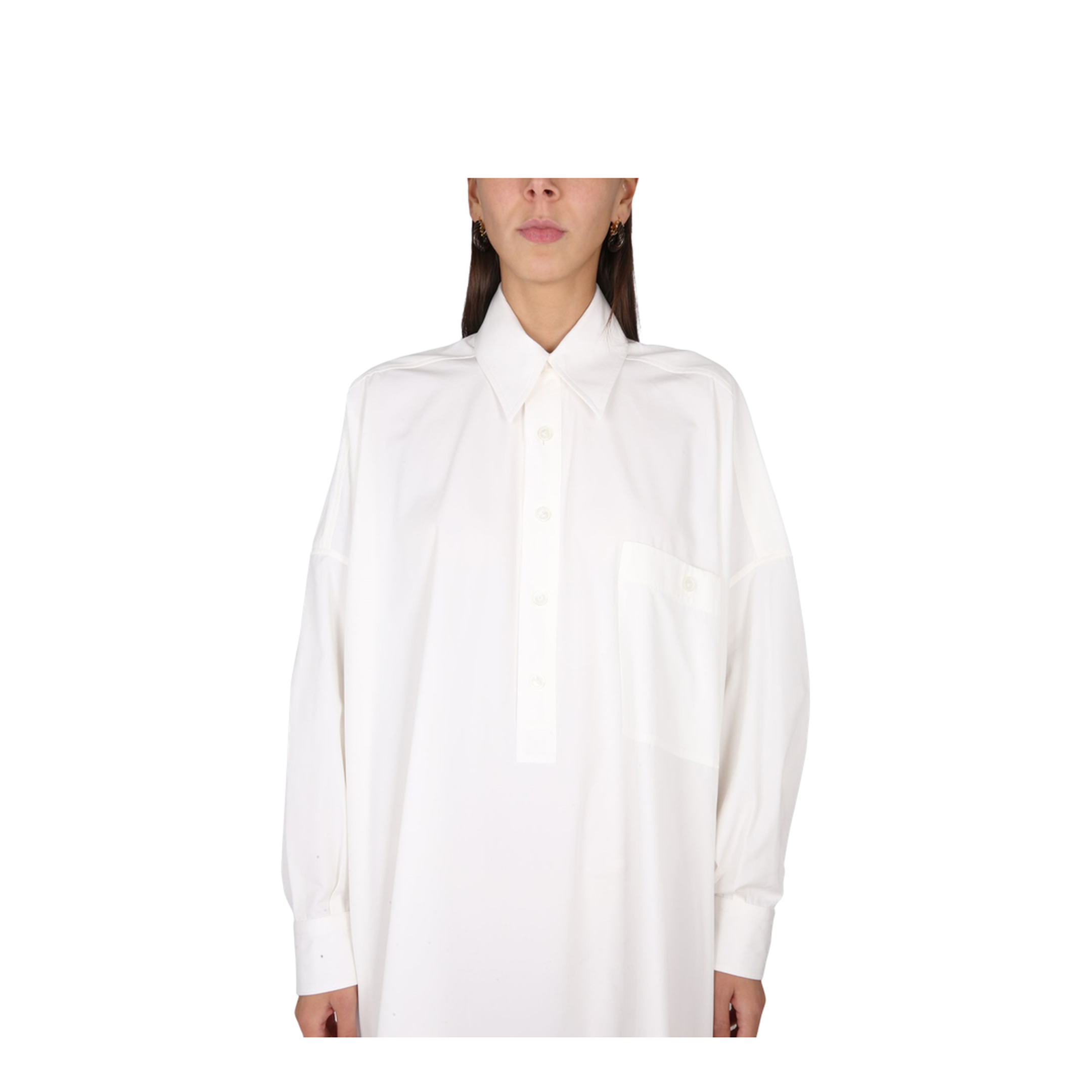 Compact Cotton Dress - Image 4