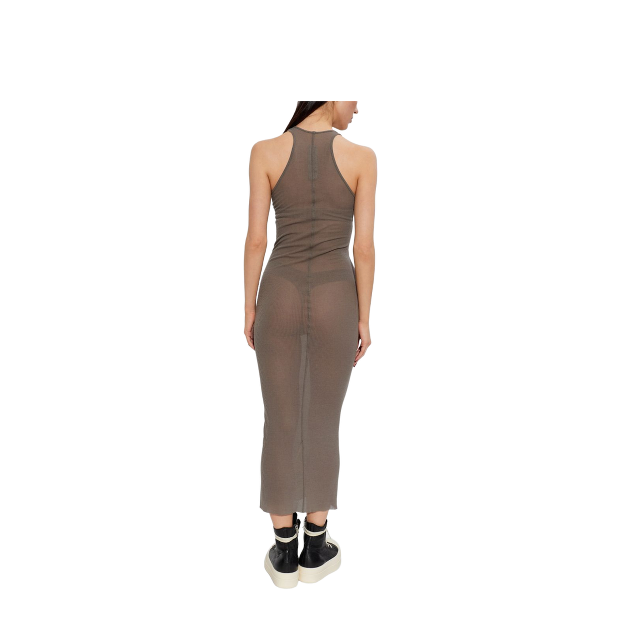 Silk Blend Midi Dress - Image 3
