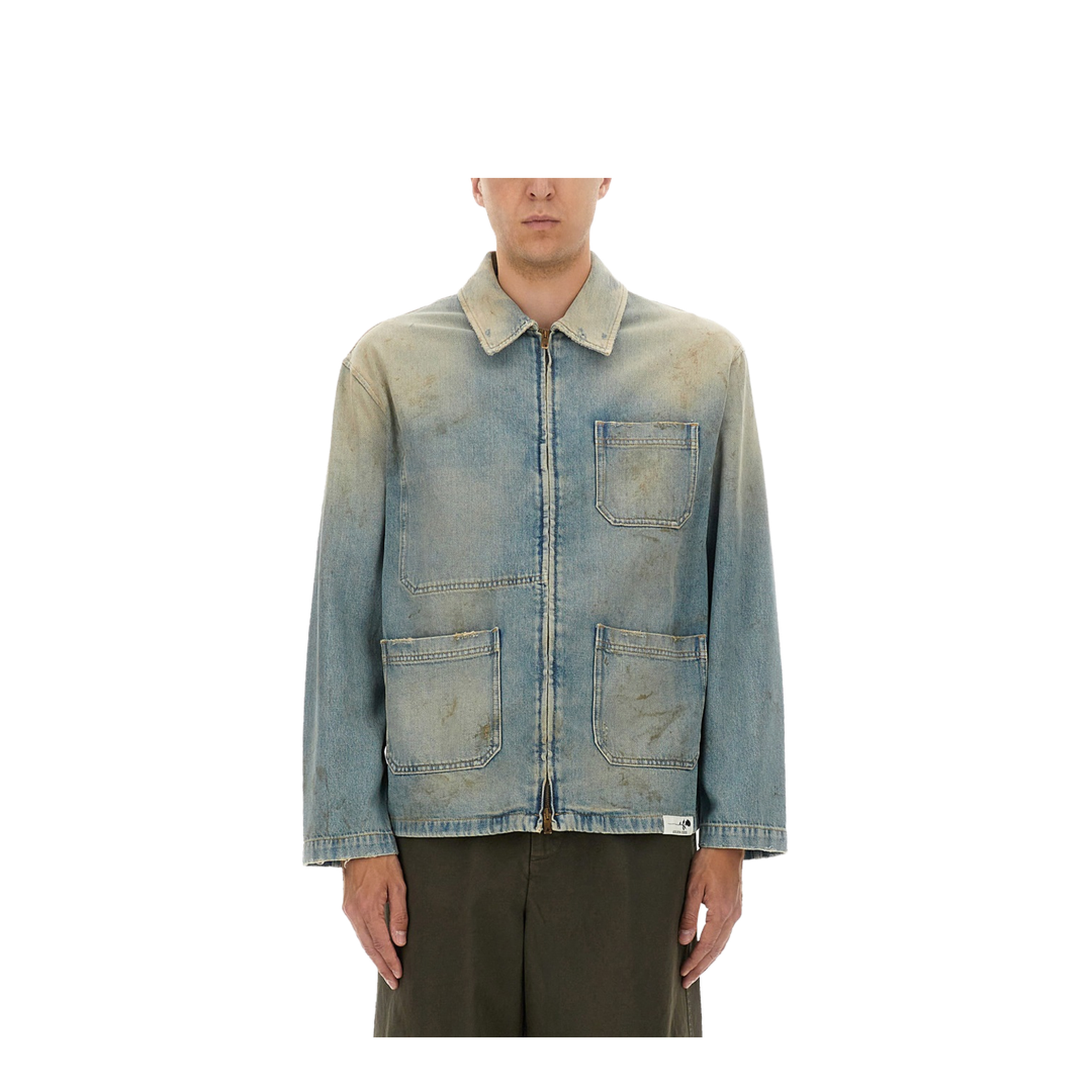 Denim Cotton Jacket - Image 1