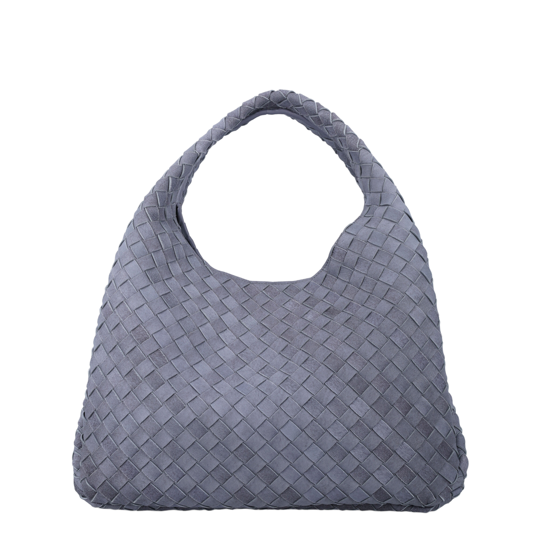 Campana Large Lambskin Shoulder Bag - Cloudy indigo - Image 1