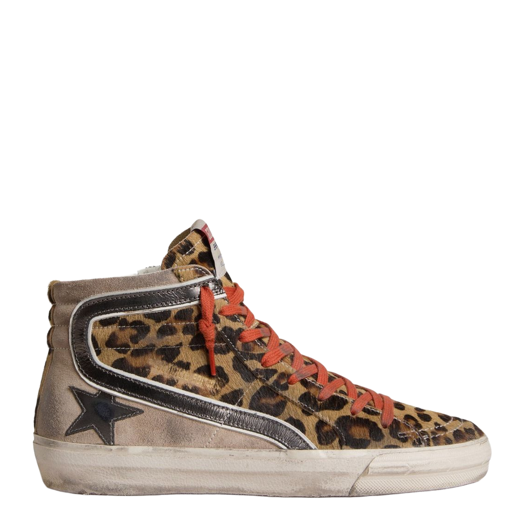 Slide Leather Sneakers - Image 1