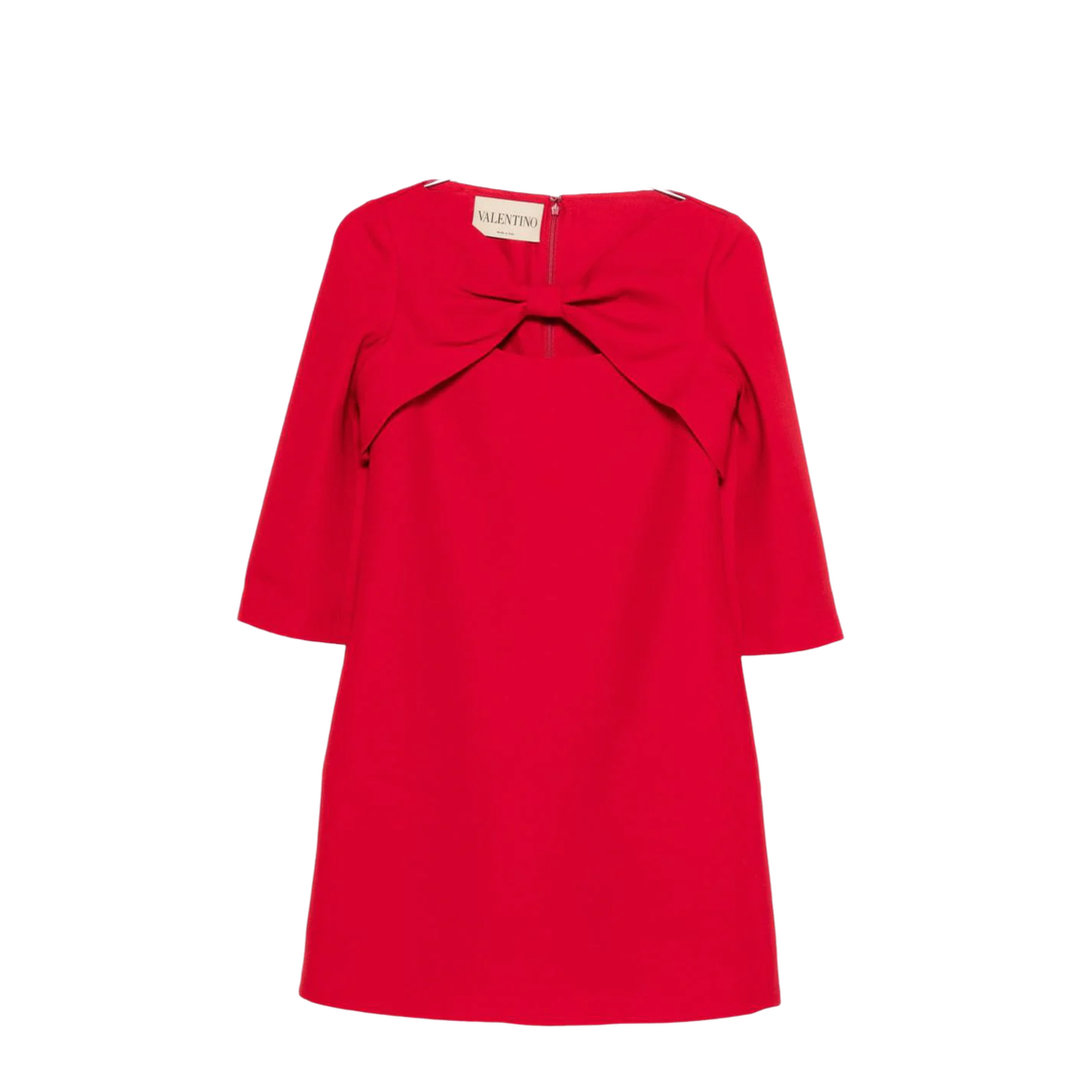 Wool And Silk Mini Dress - Image 1