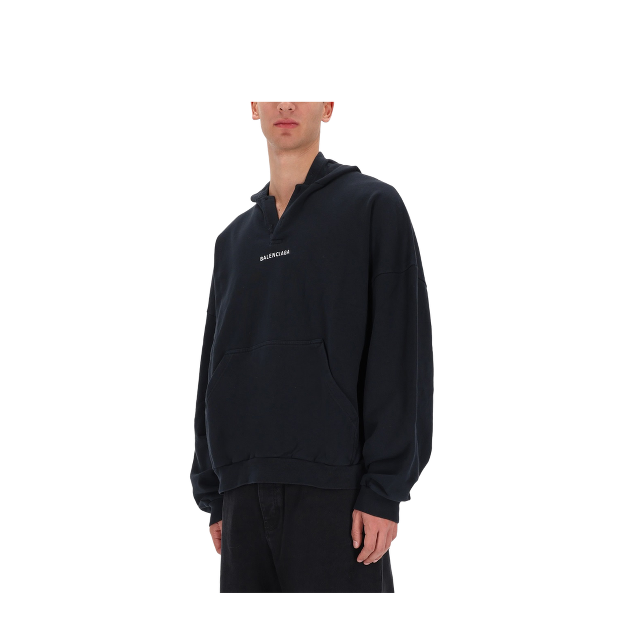 Back Polo Hoodie - Image 3