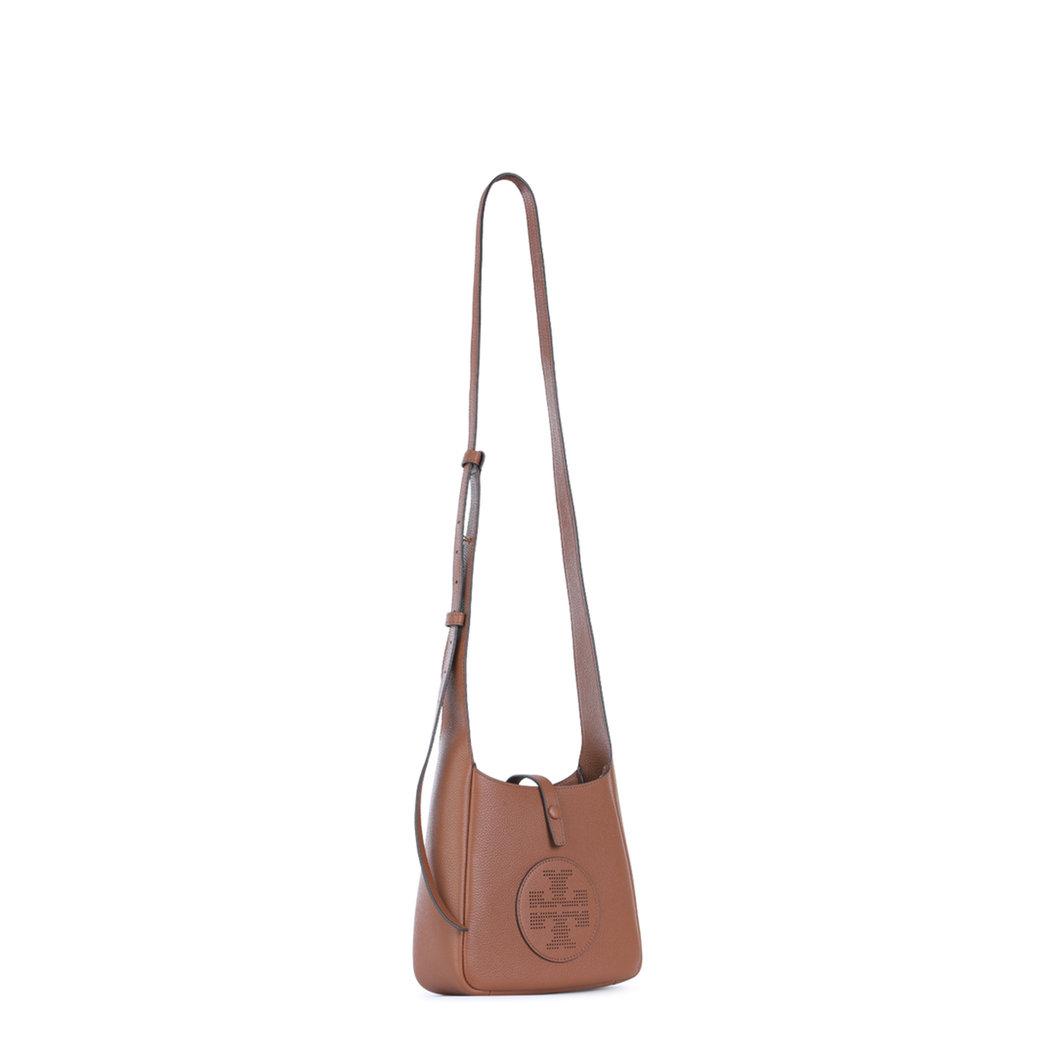 Miller Swing Pebbled Leather Crossbody Bag - Aged Tan - Image 4