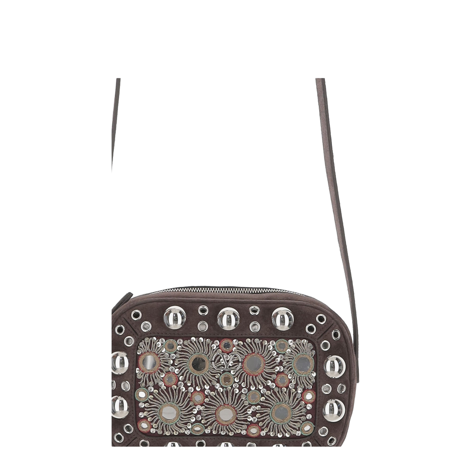 Shoulder Bag with Ball Studs and Rivets - Image 4