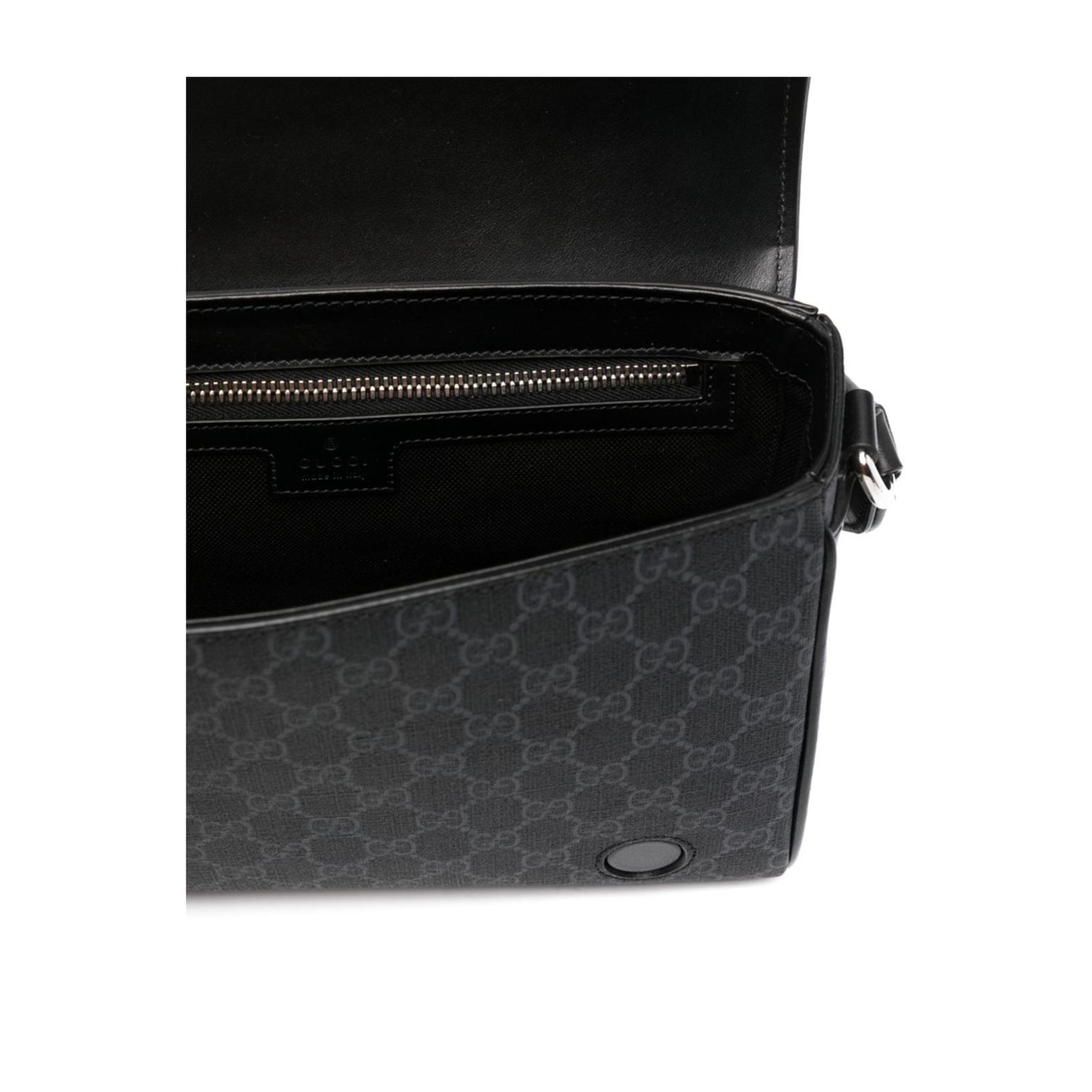 Black Medium Crossbody Bag - Image 2