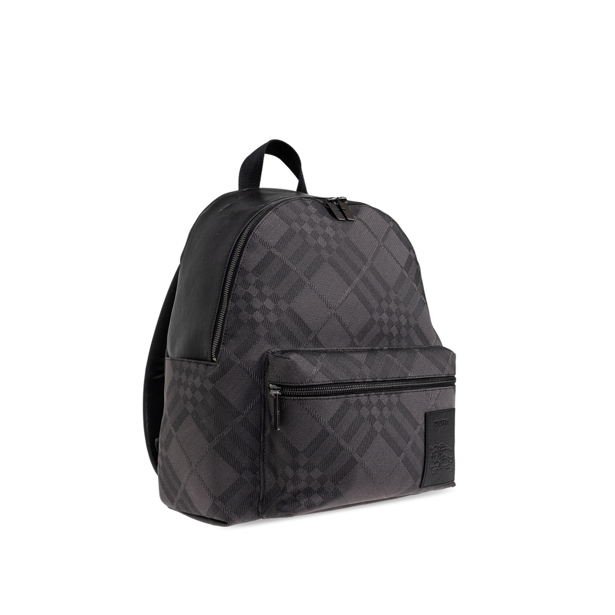 Chester Nylon Backpack - Black - Image 4