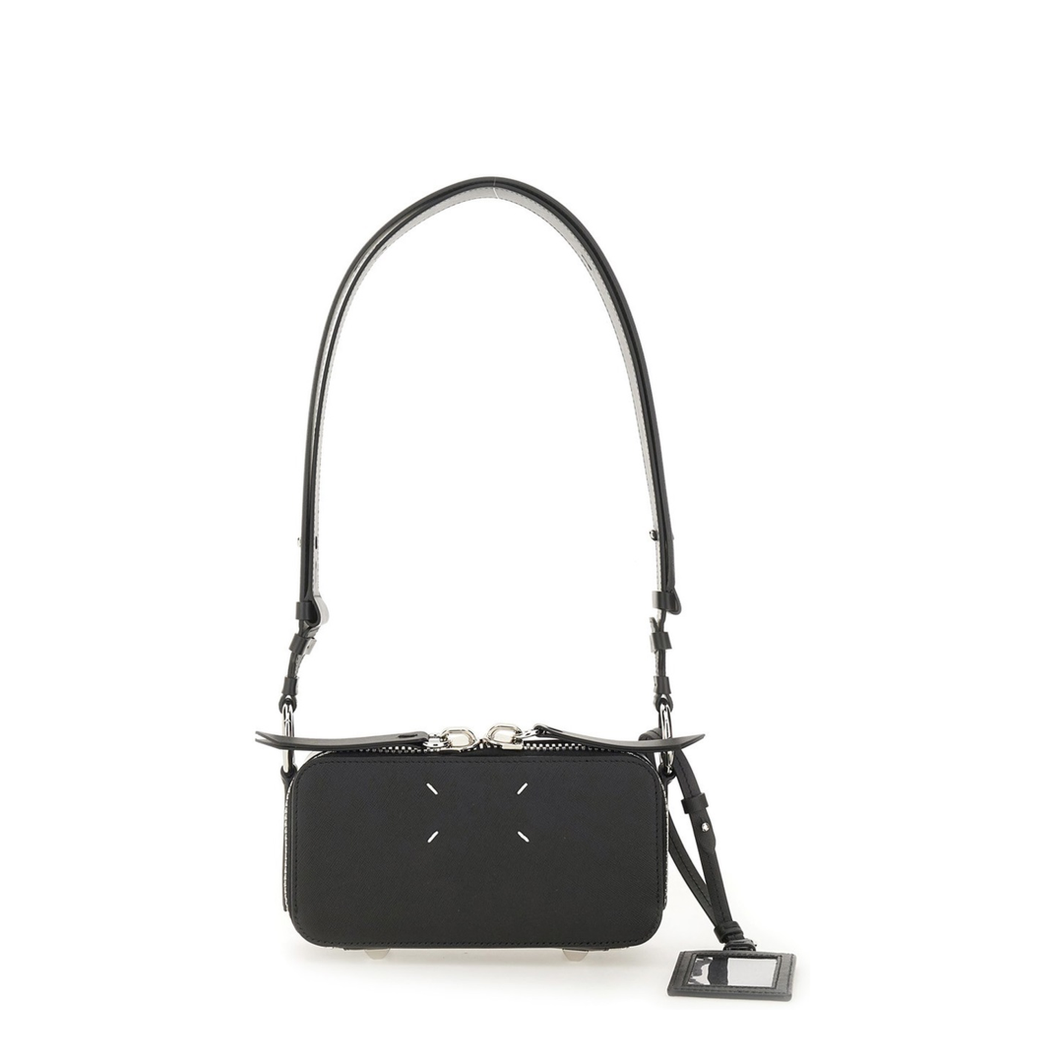 Doll Small Calf Leather Camera Bag - Black - Image 2
