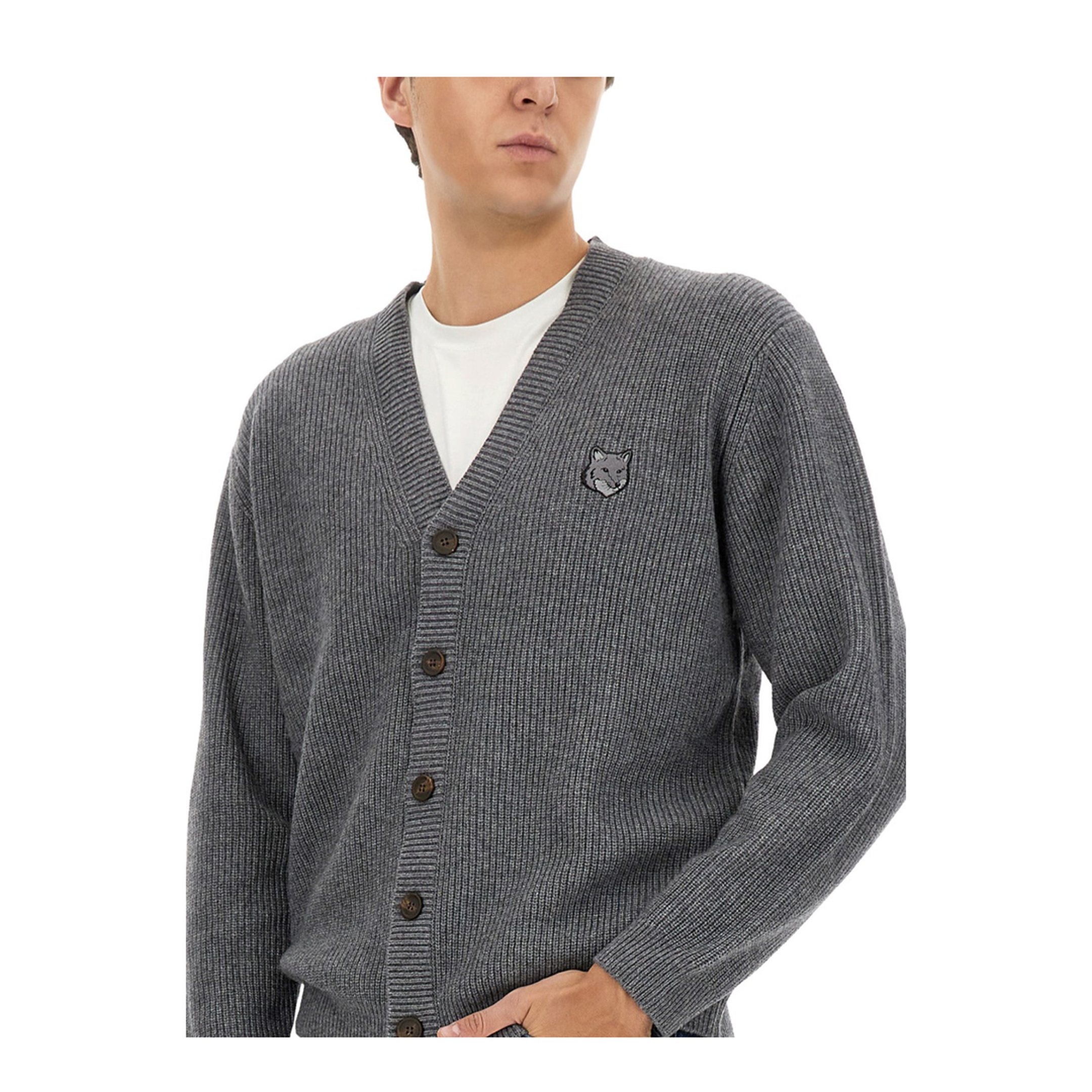 Ribbed Cardigan - Image 4