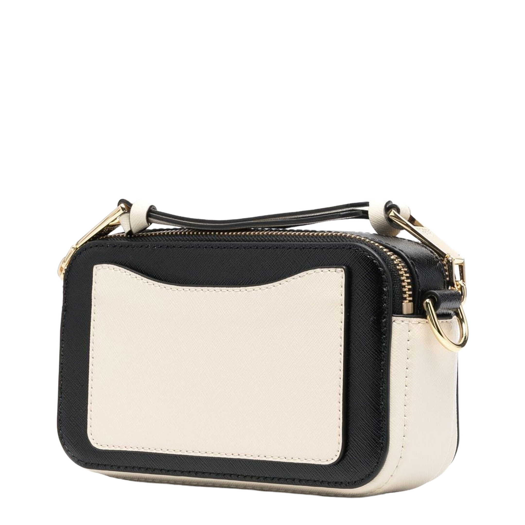 The Snapshot Mini Saffiano Leather Camera Bag - New Cloud White Multi - Image 5