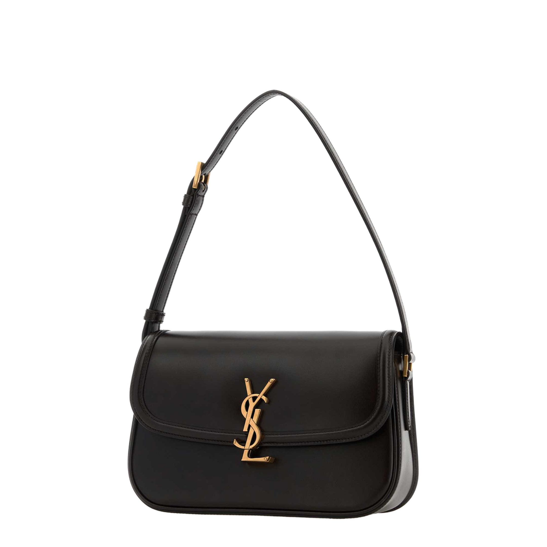 Solferino Small Box Calfskin Shoulder Bag - Chicory Coffee - Image 2
