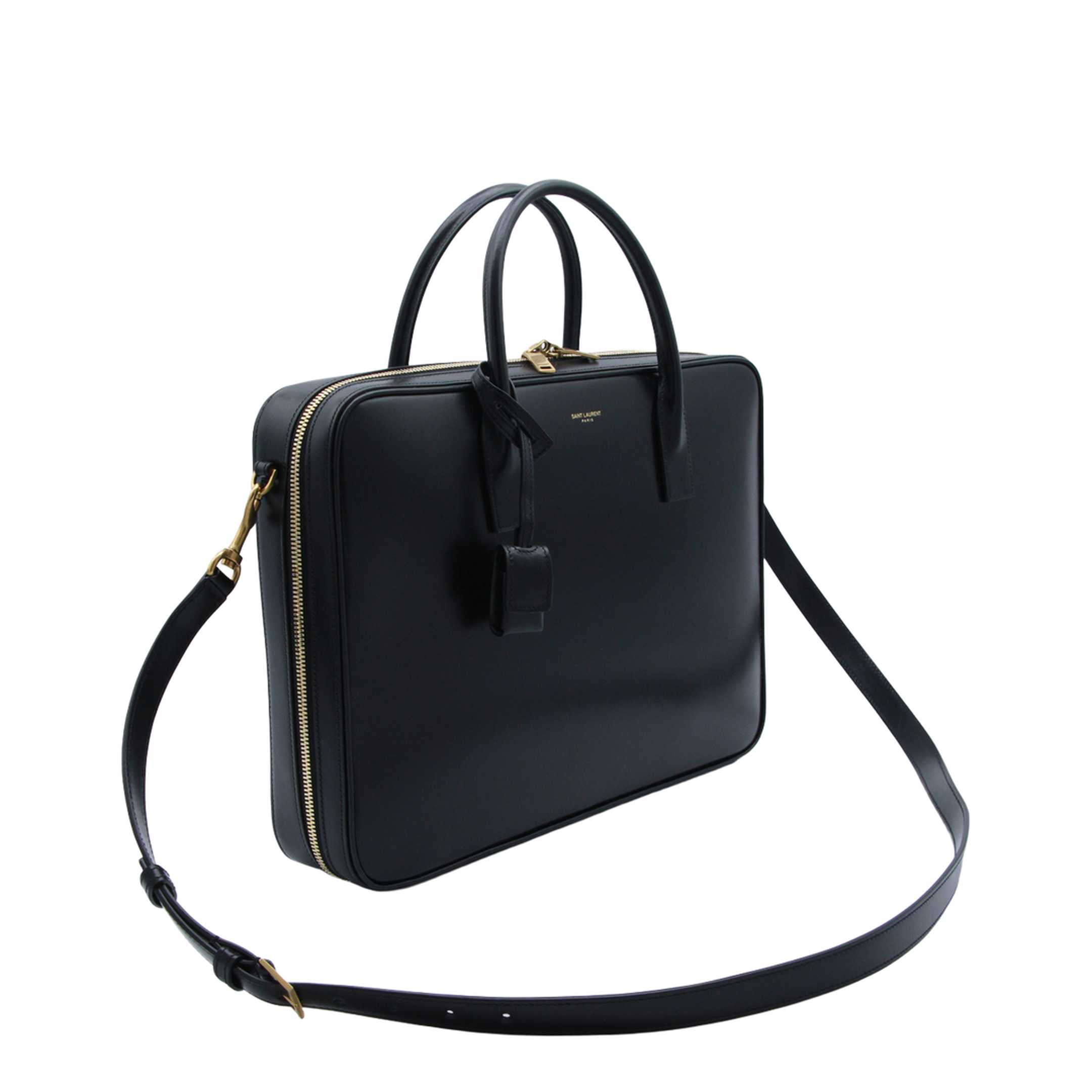 Sac de Jour Large Calfskin Bowler Bag - Black - Image 4