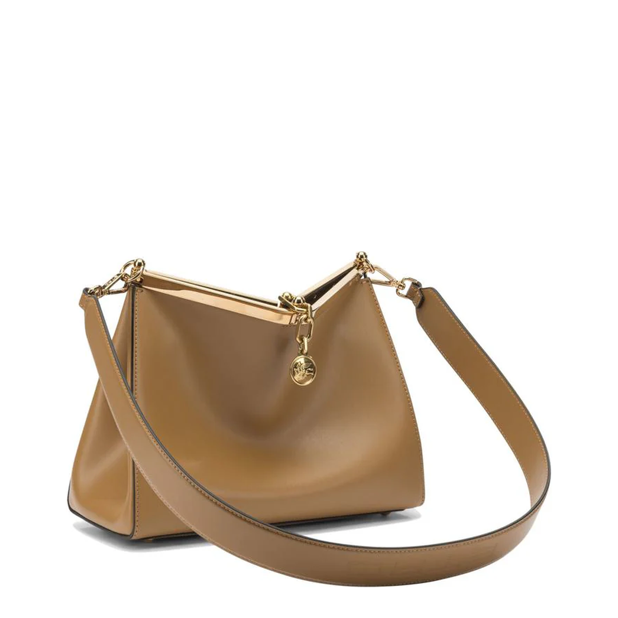 Shoulder Bag Leather Brown - Image 2