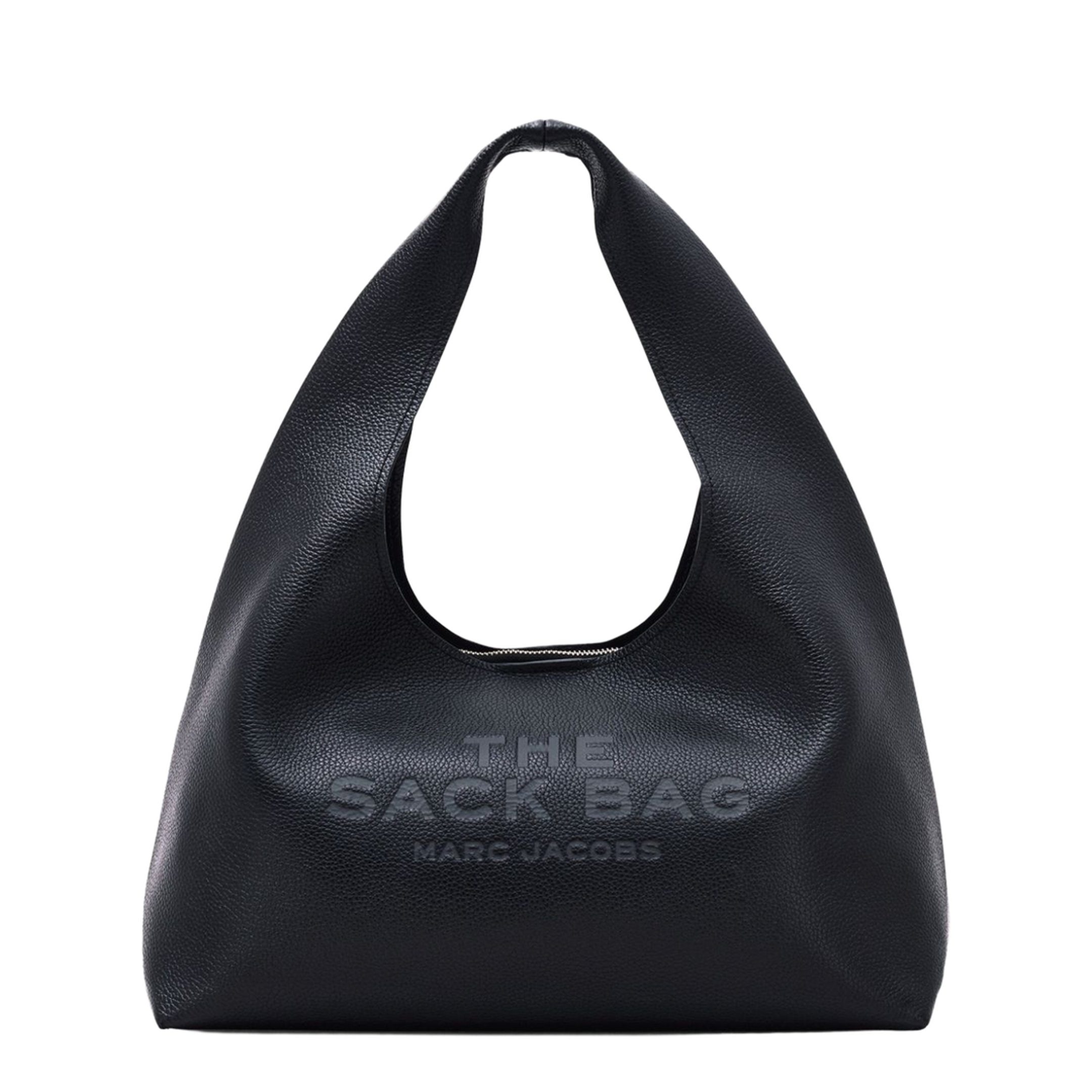 The Sack Bag In Black Leather - Image 1
