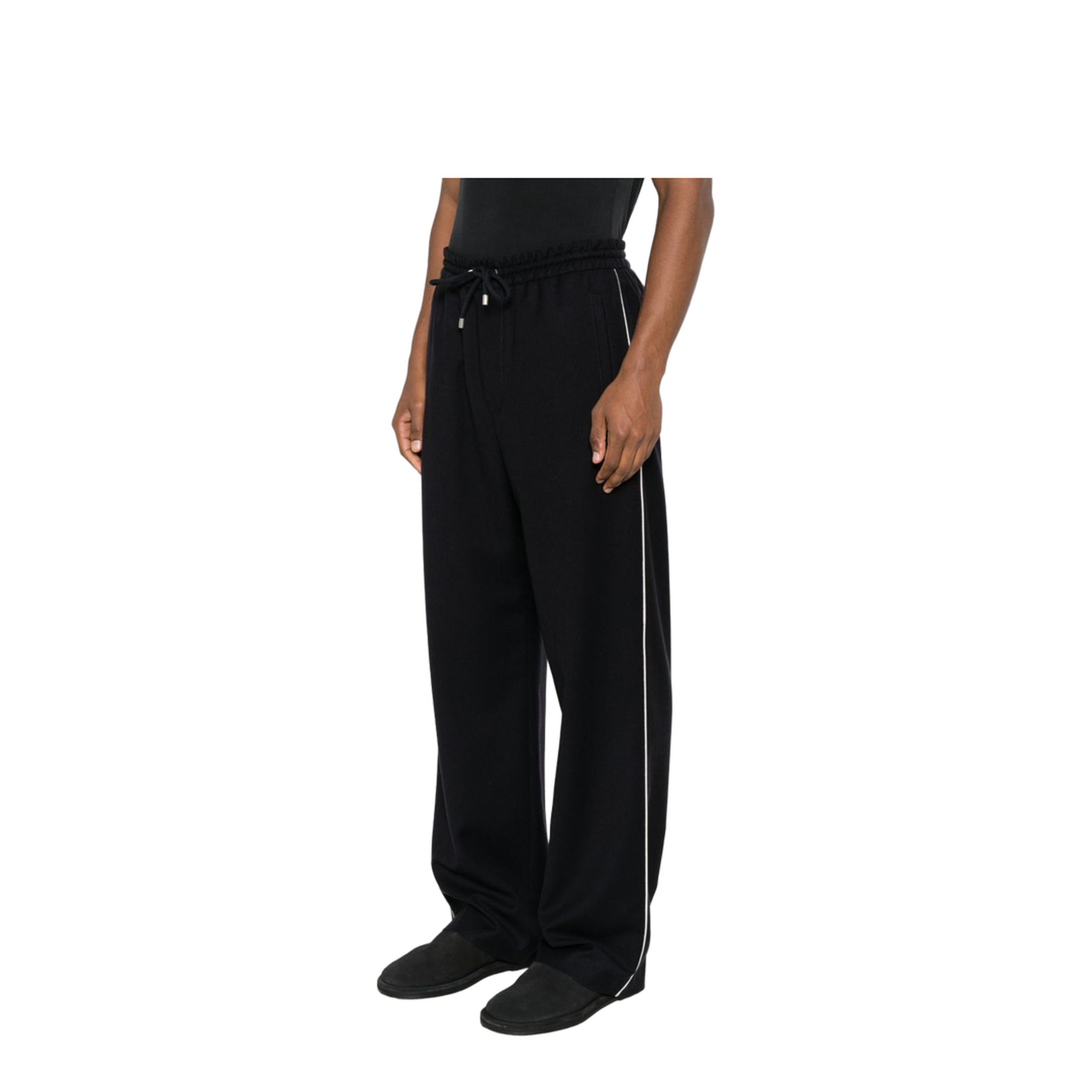 Wool Drawstring Trousers - Image 2