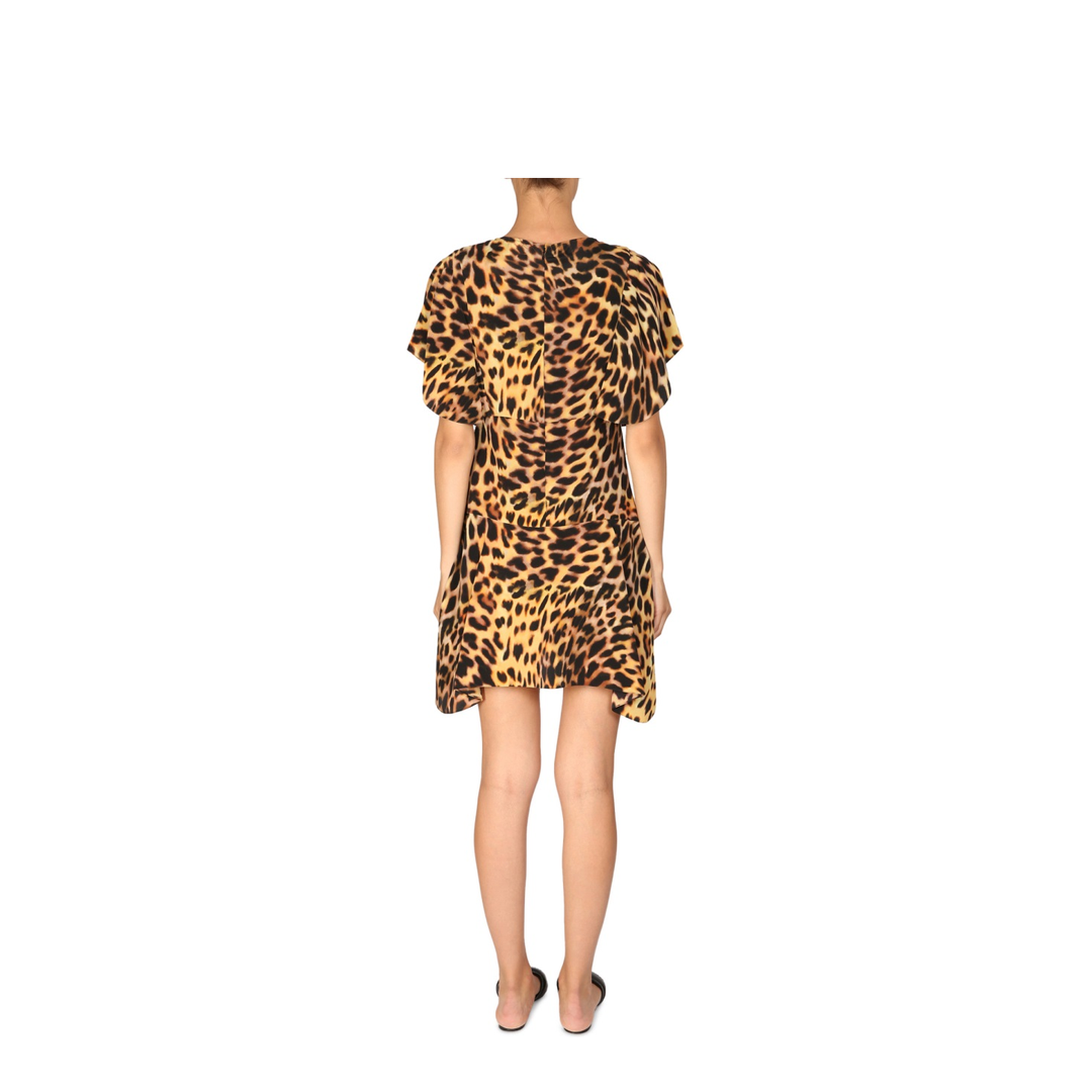 Spotted Print Mini Dress - Image 4