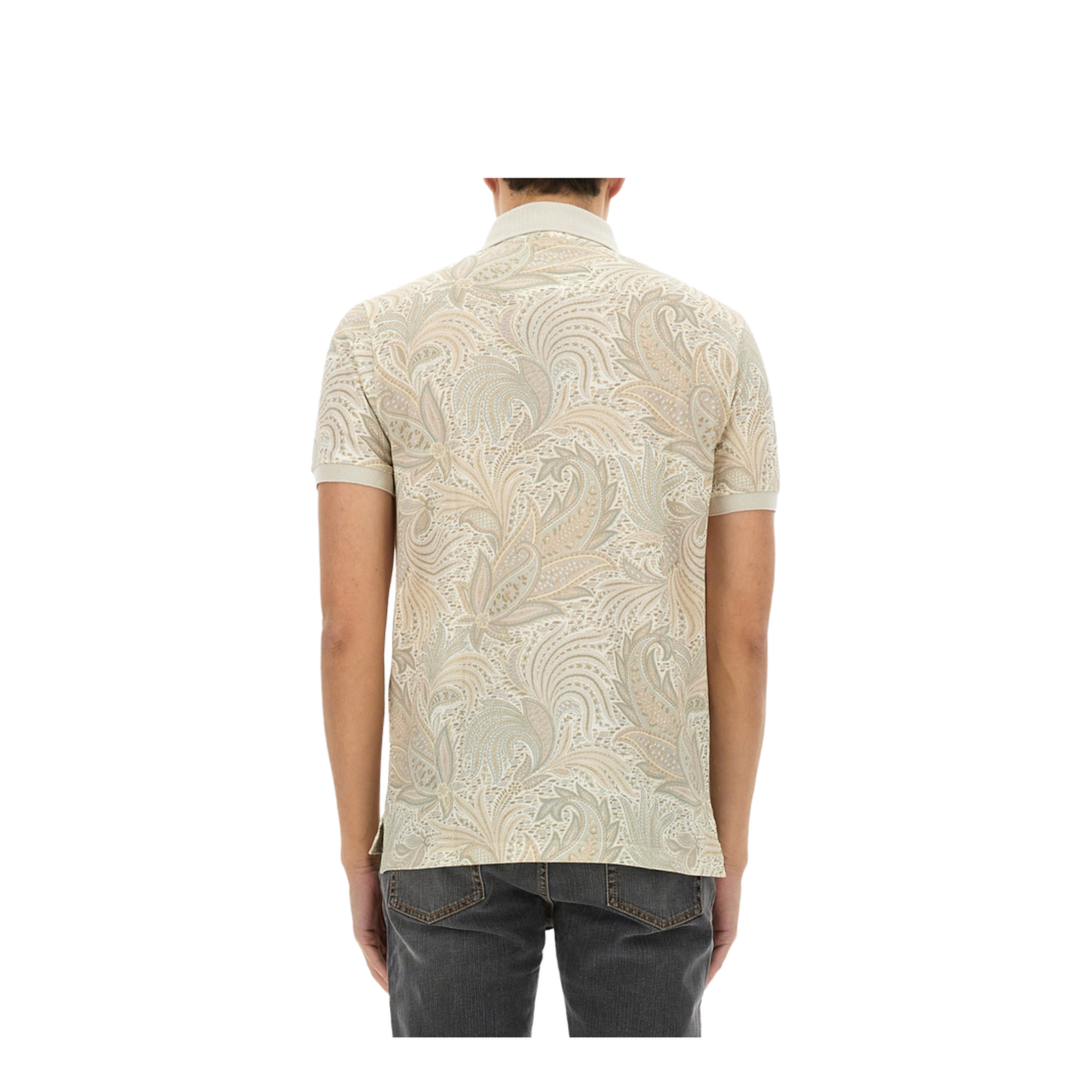 Polo Shirt With Print - Image 3