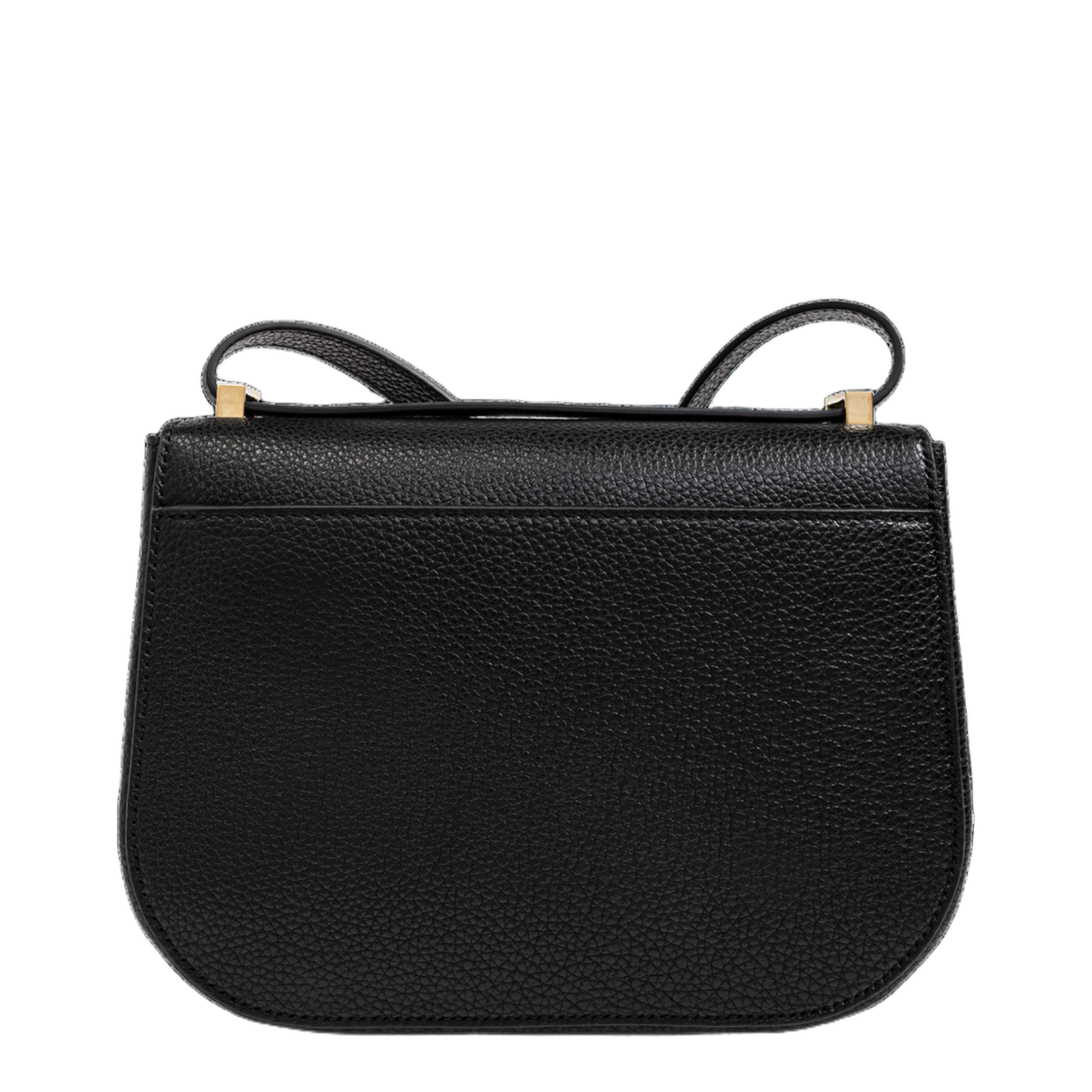 Double Gancini Shoulder Bag in Black - Image 3