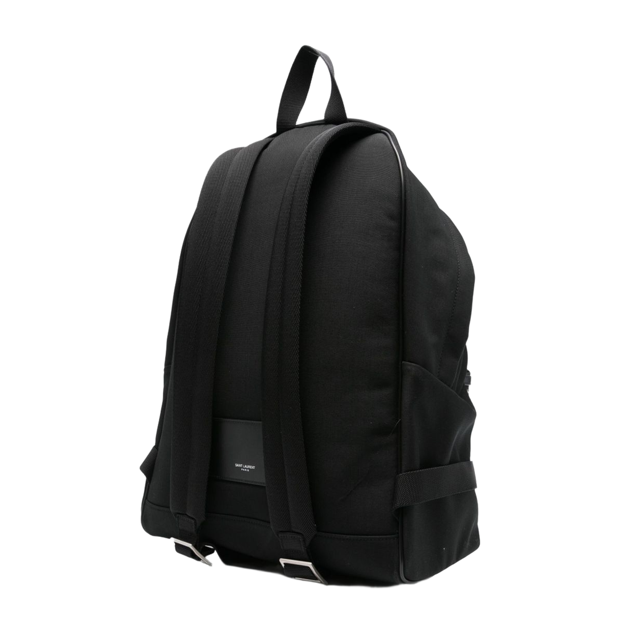 City Canvas, Nylon And Leather Backpack - Black - Image 2