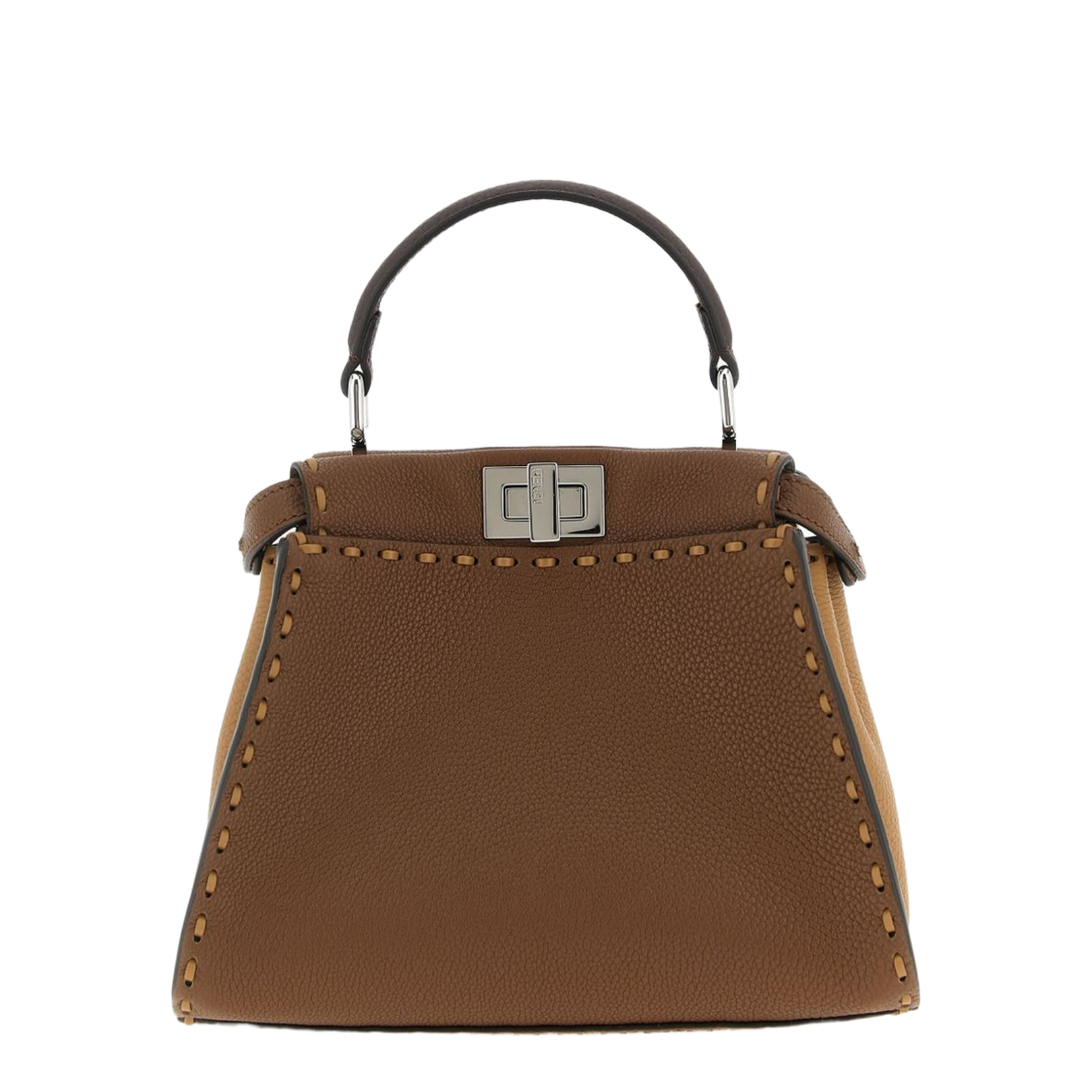 Peekaboo Mini Cuoio Romano Leather Brown - Image 1