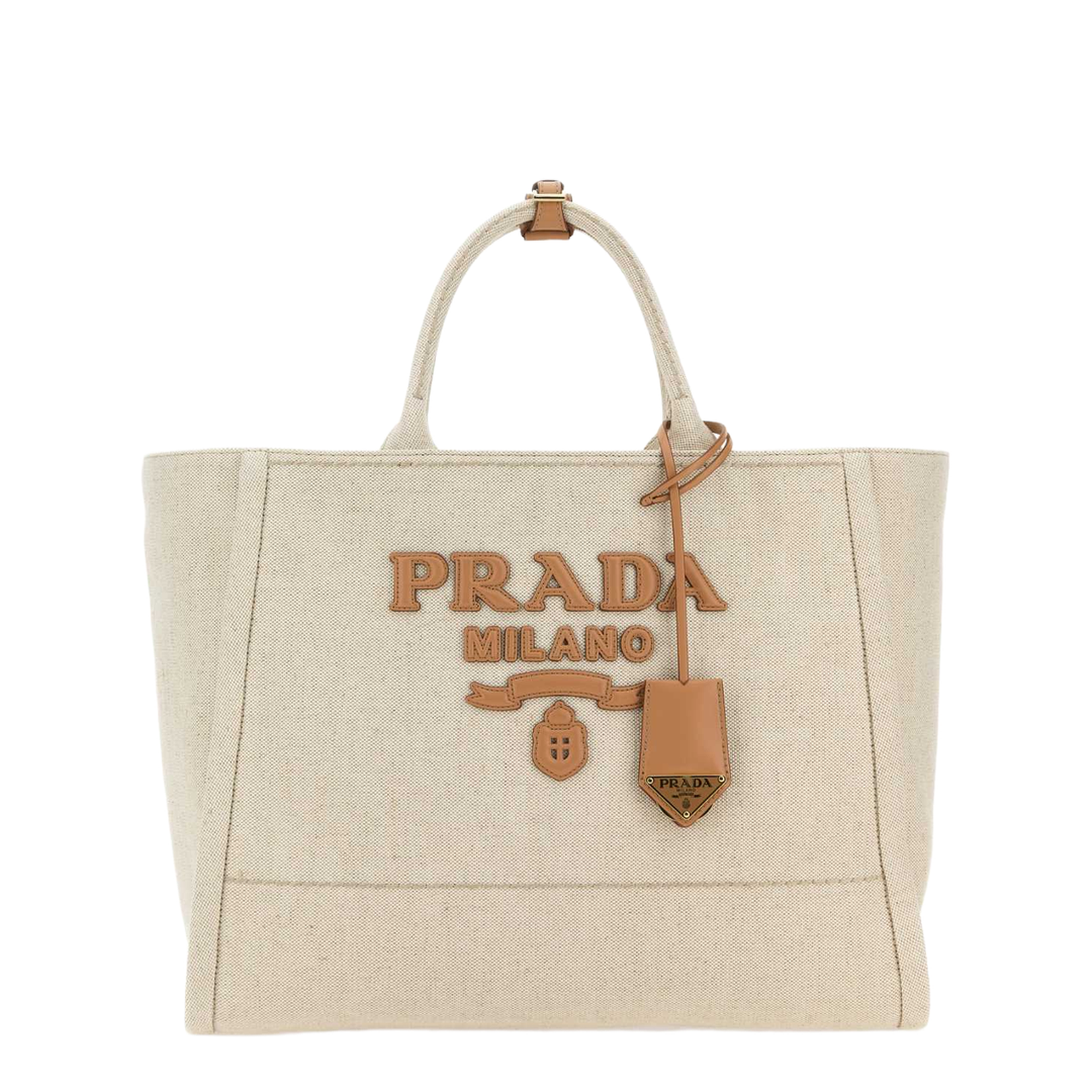 Sand Canvas Shopping Bag - Image 3
