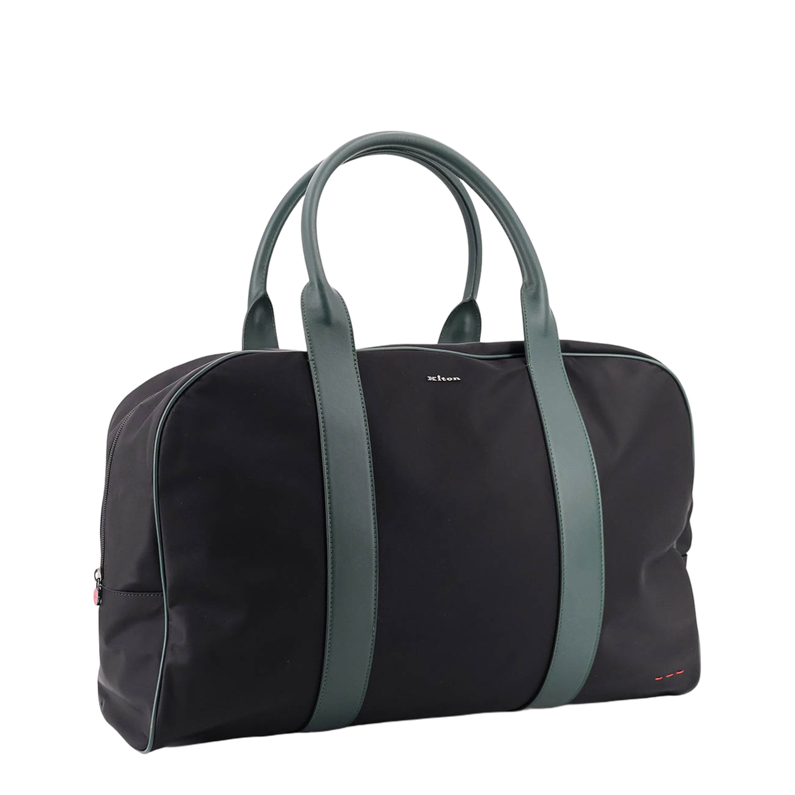Nylon Travel Bag in Black - Image 3