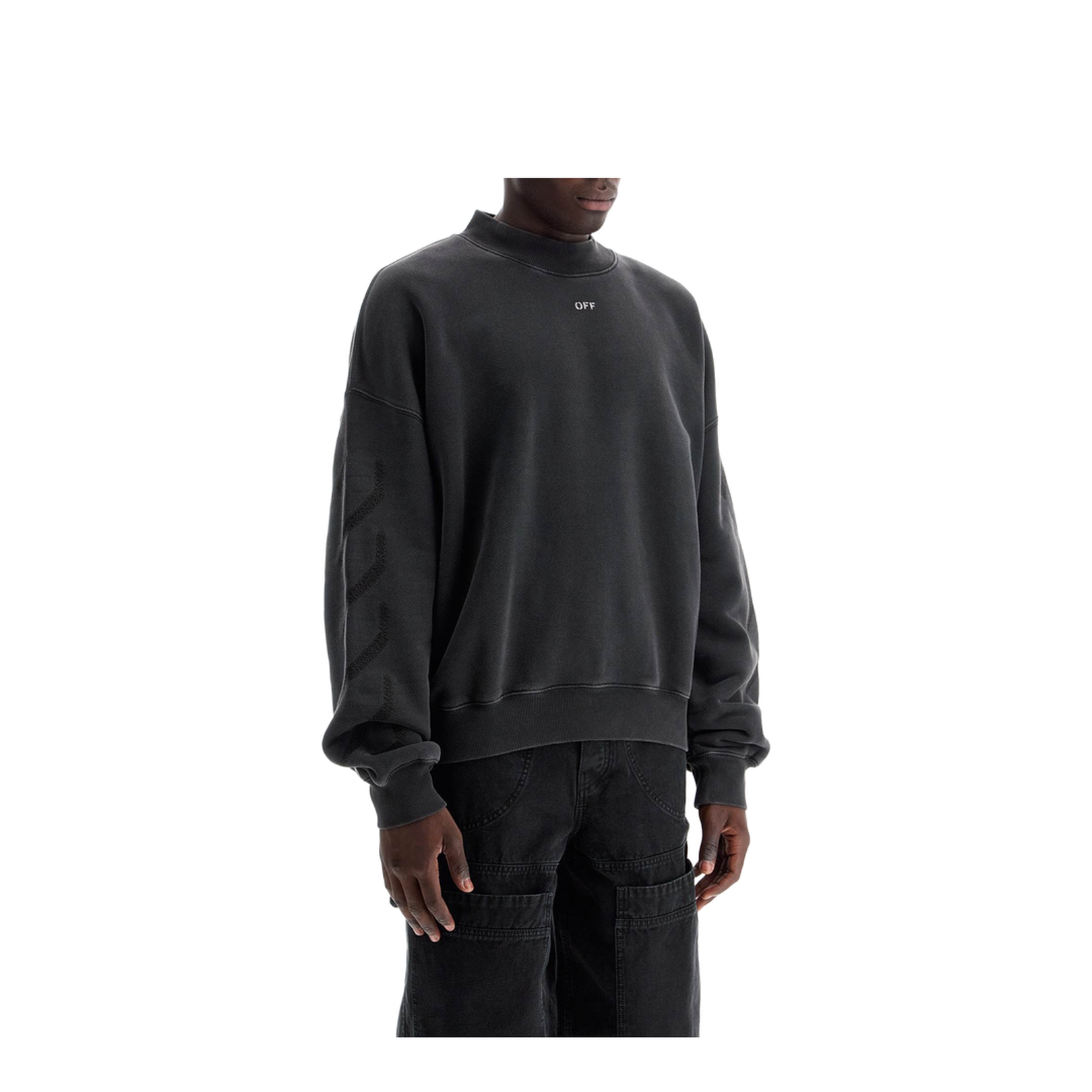 St. Matthew Crewneck Sweatshirt with Arrow - Image 2