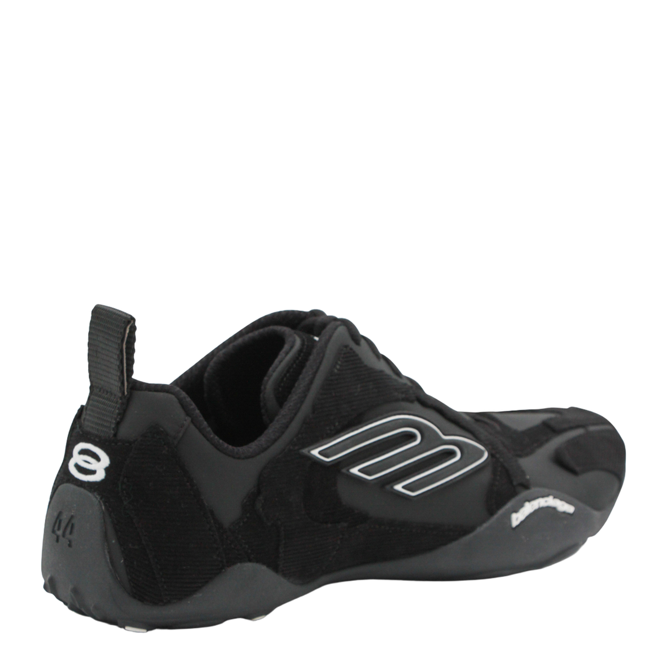 Black Nylon Monday Sneakers - Image 6