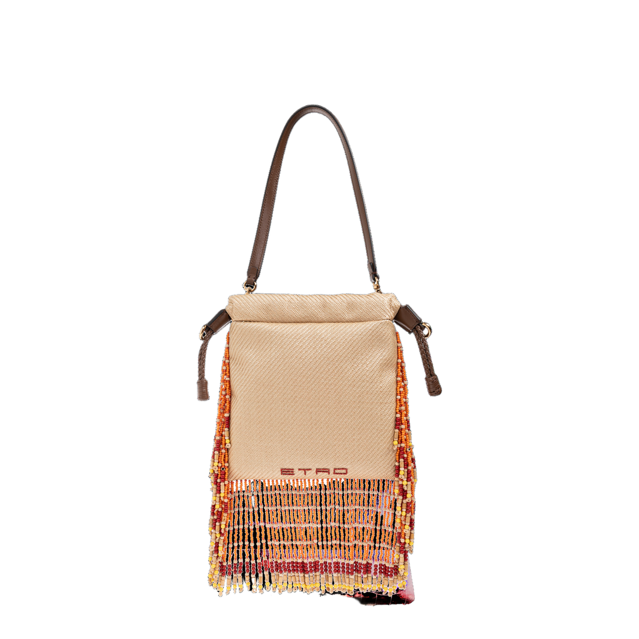Kalispera Small Raffia Tote Bag - Beige - Image 3