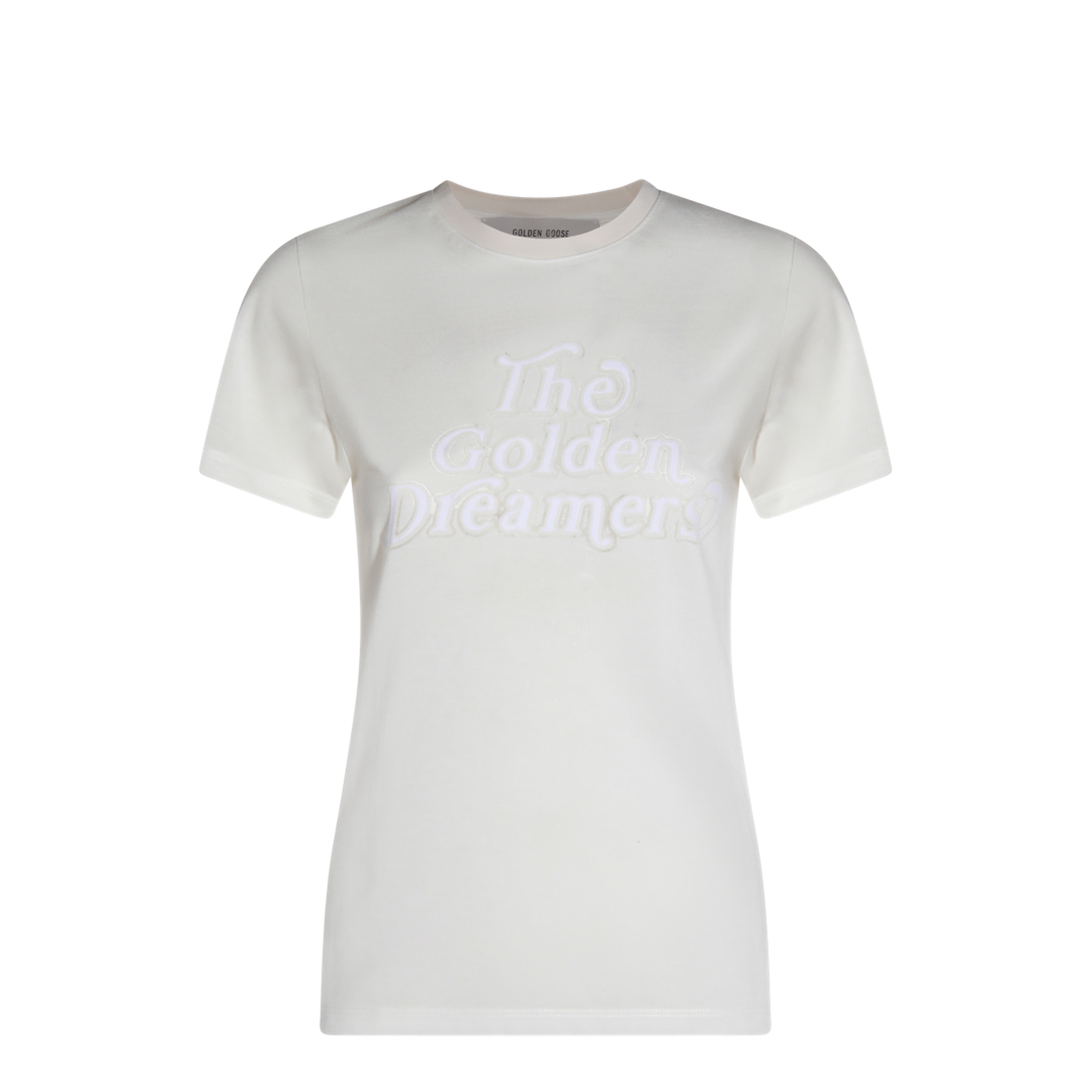 White T-Shirt with Print on the Front - Image 1