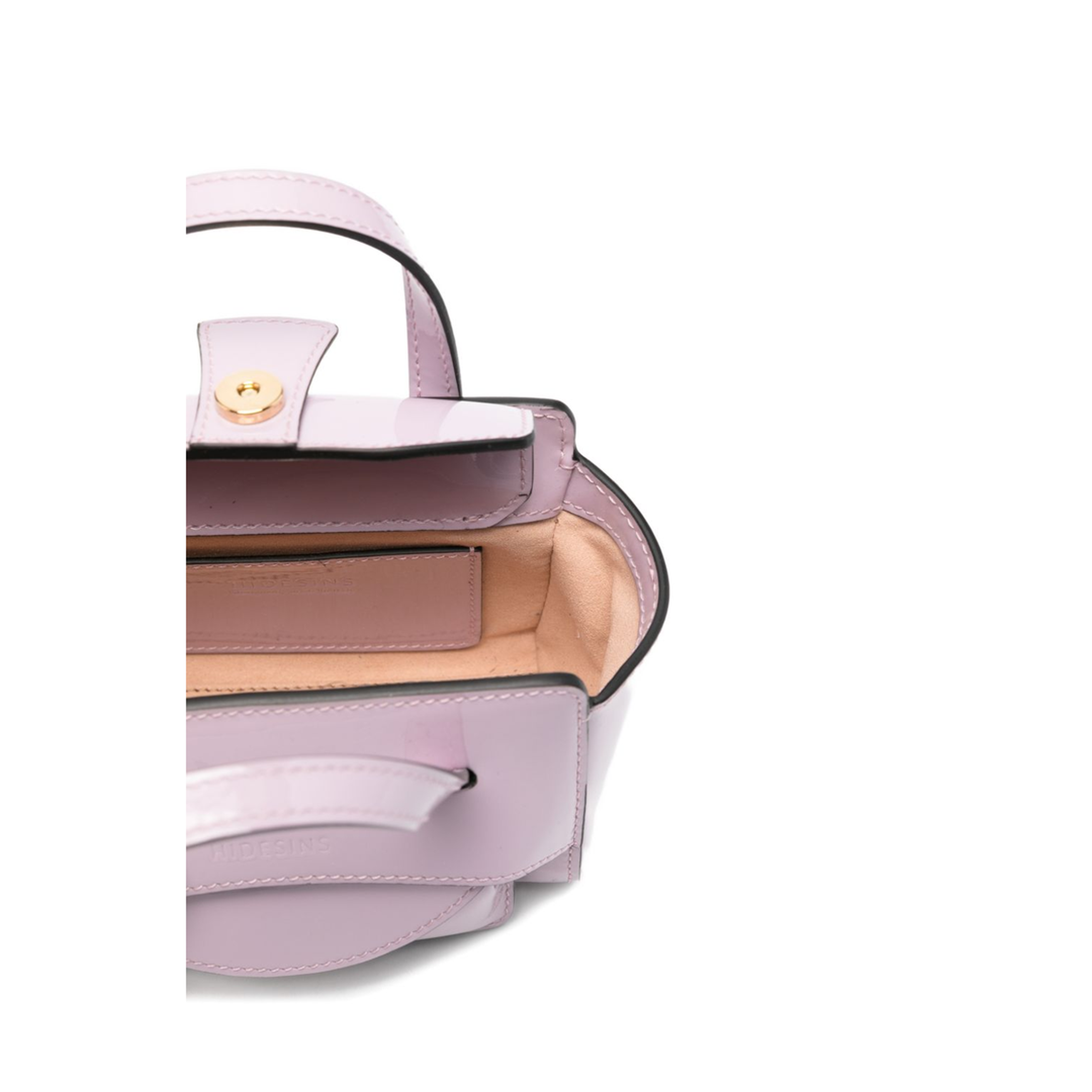 Flap XS Calf Leather Tote Bag - Lilac - Image 5