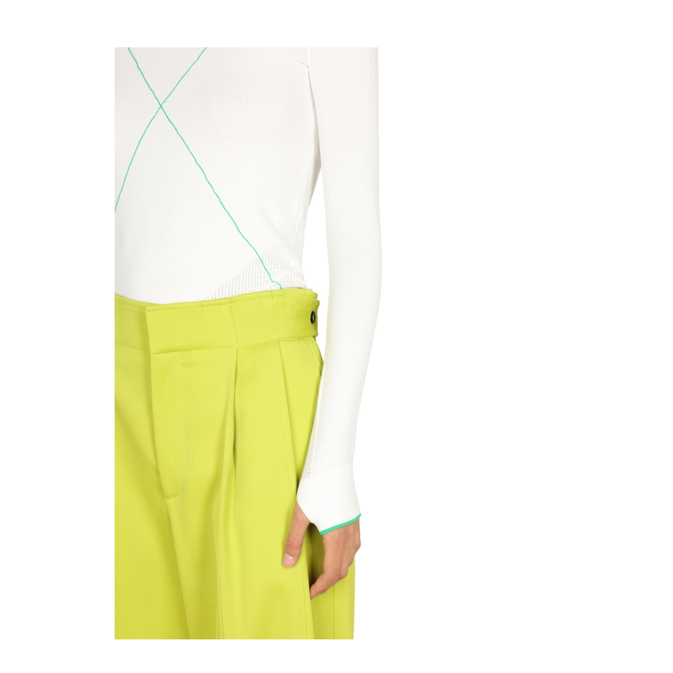 Contrasting Seams Sweater - Image 4