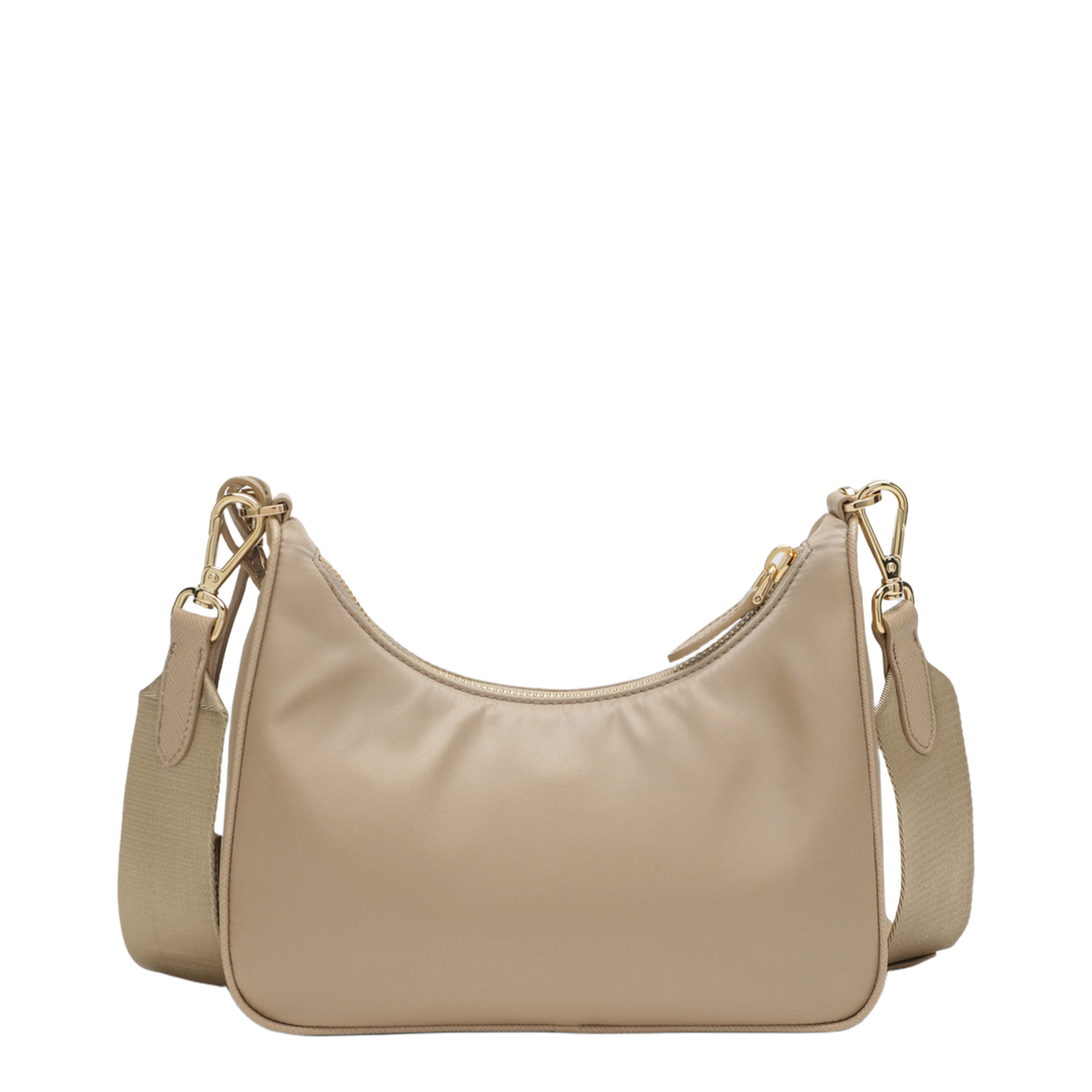 Re-Edition 2005 Re-Nylon Shoulder Bags - Camel - Image 2