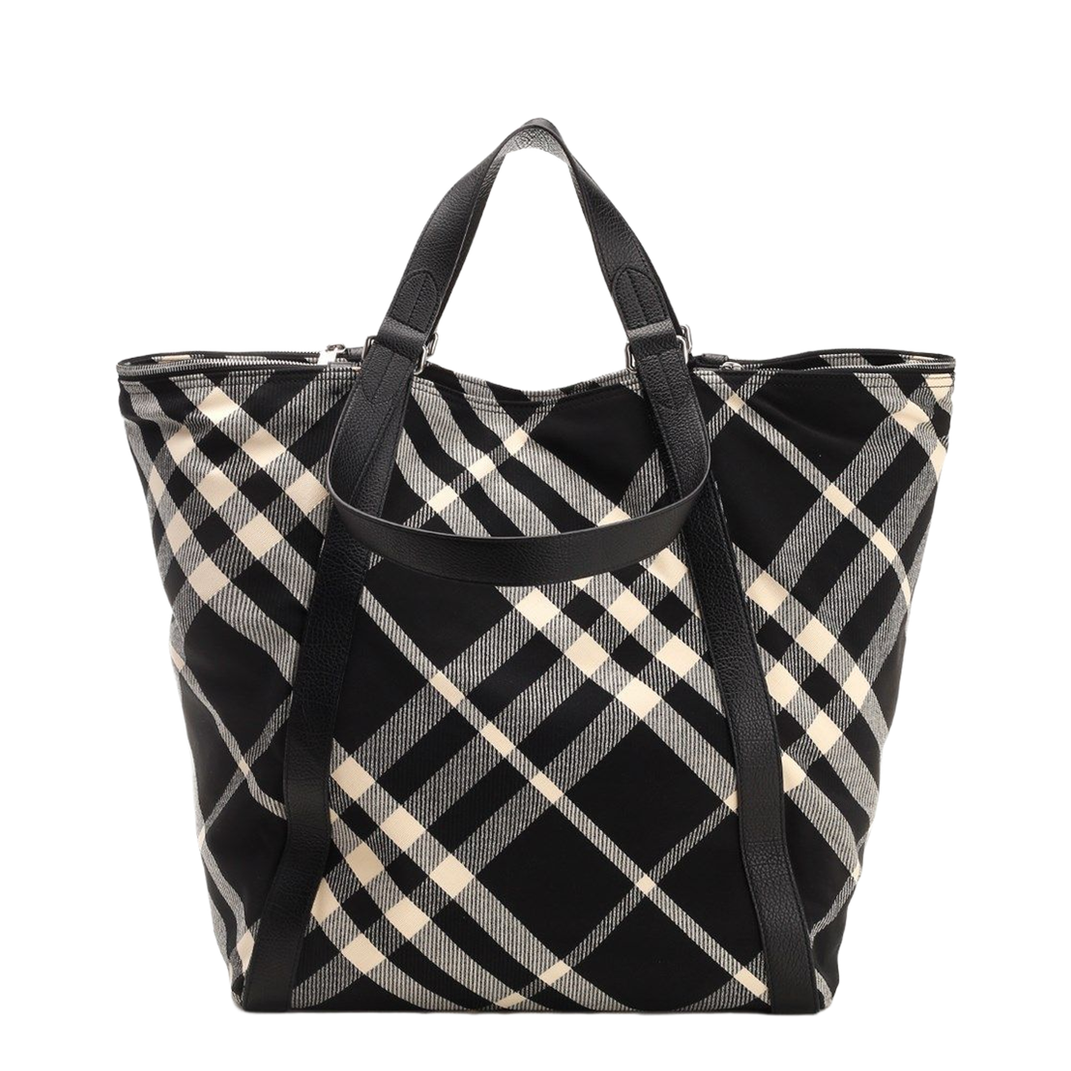 Polyester-Cotton Tote - Black - Image 2