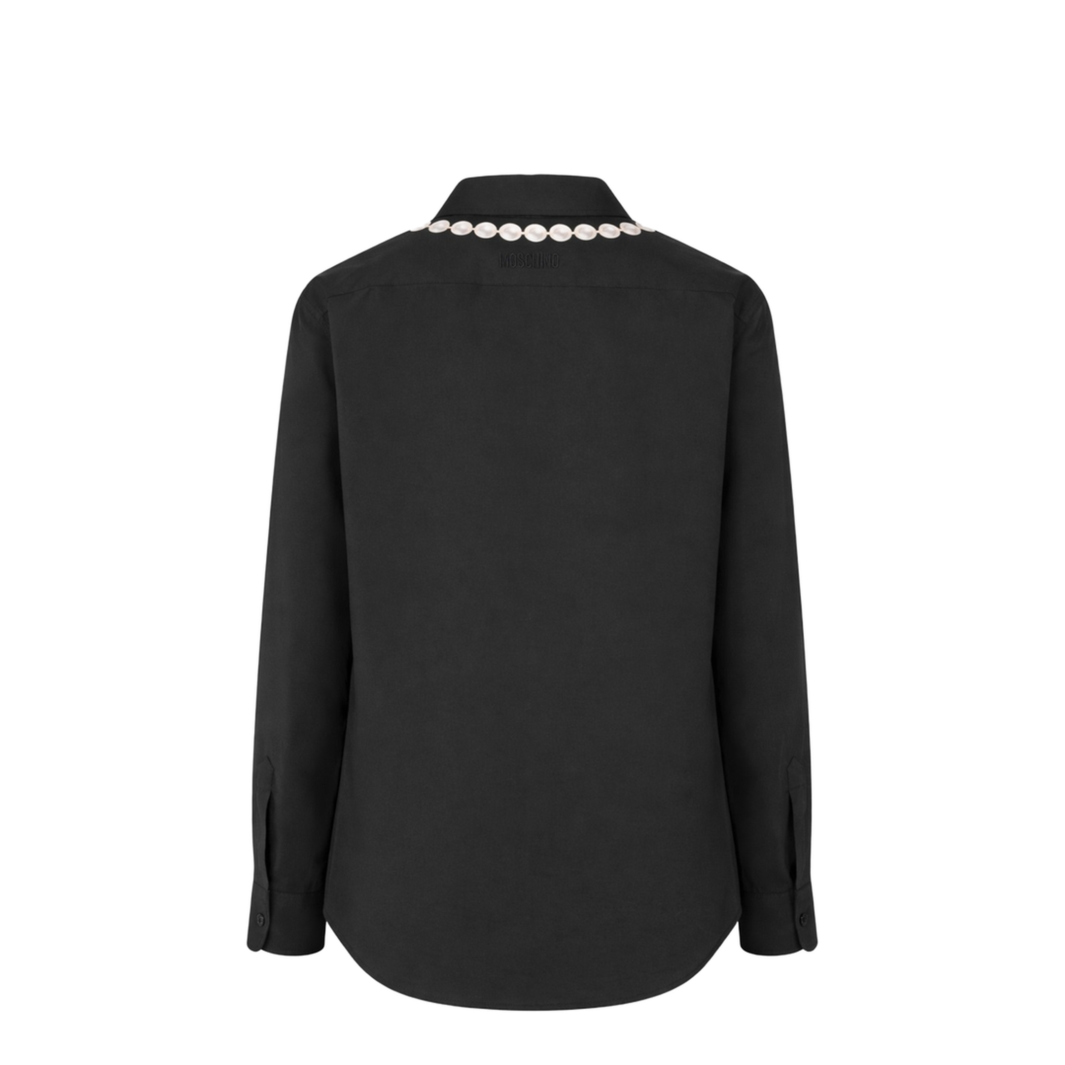 Printed Stretch Cotton Poplin Shirt - Image 3