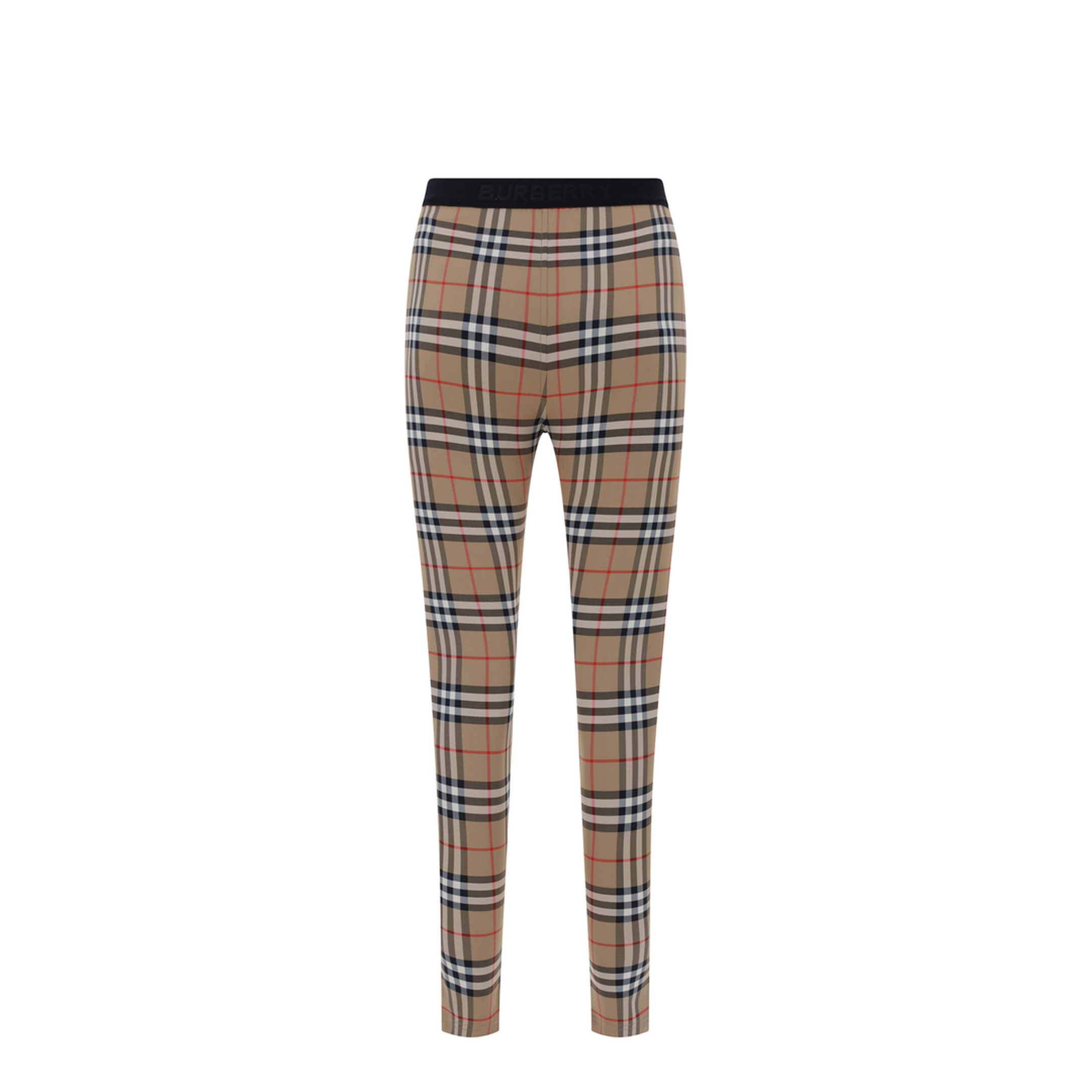 Tartan Patterned Leggings - Image 2