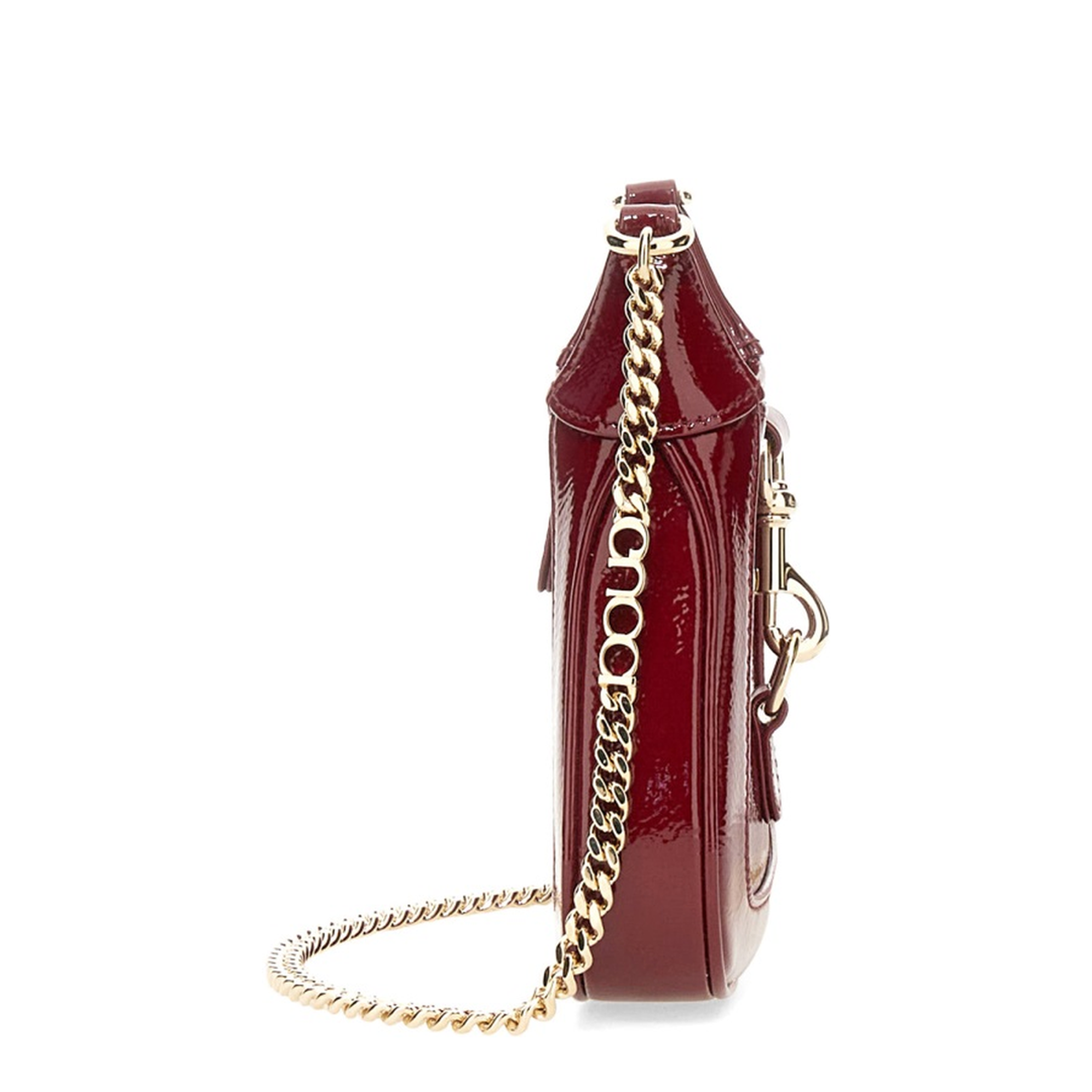 Jackie Notte Mini Charol Patent Leather Bag - Rosso Ancora - Image 5