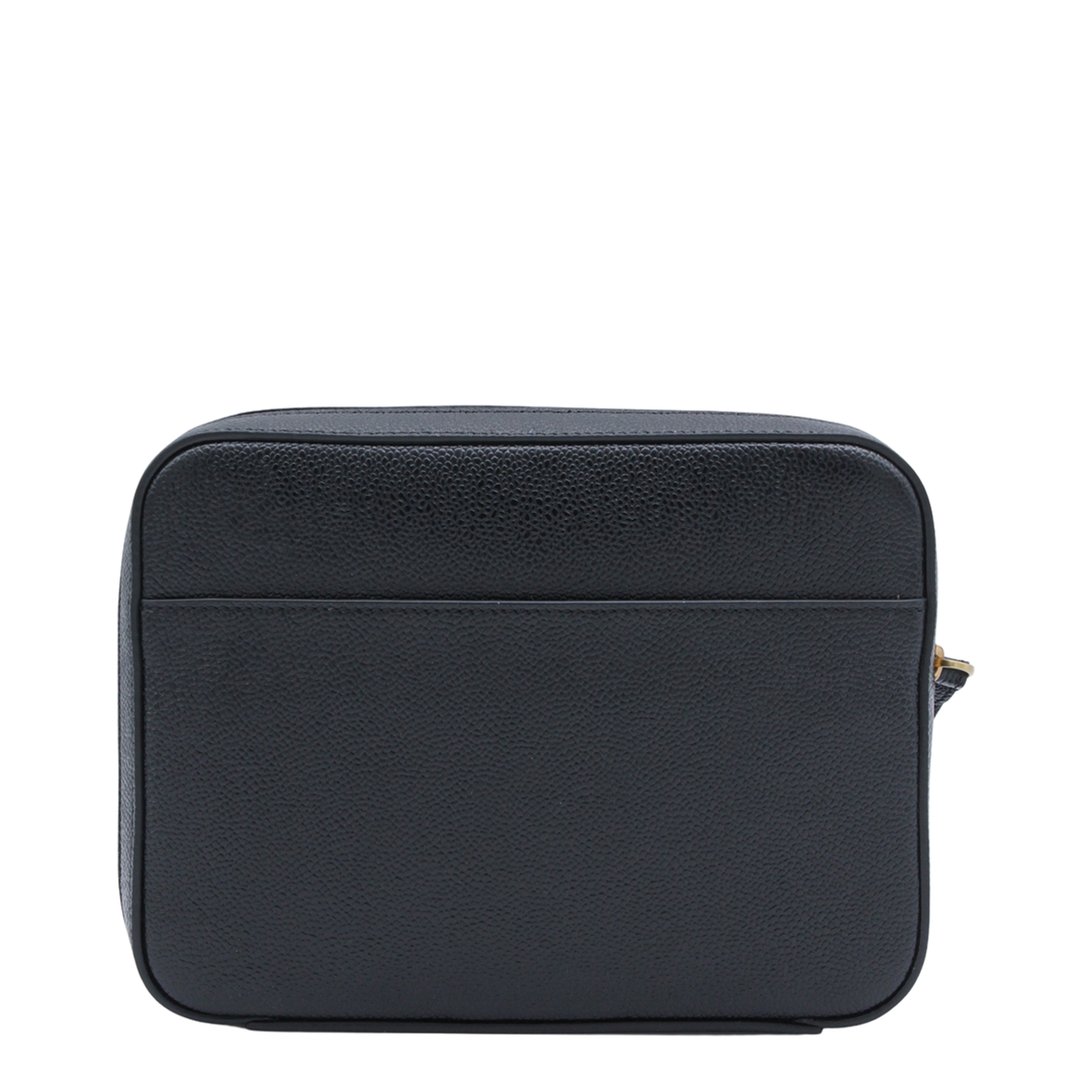Leather Clutch With RWB Strap in Black - Image 6