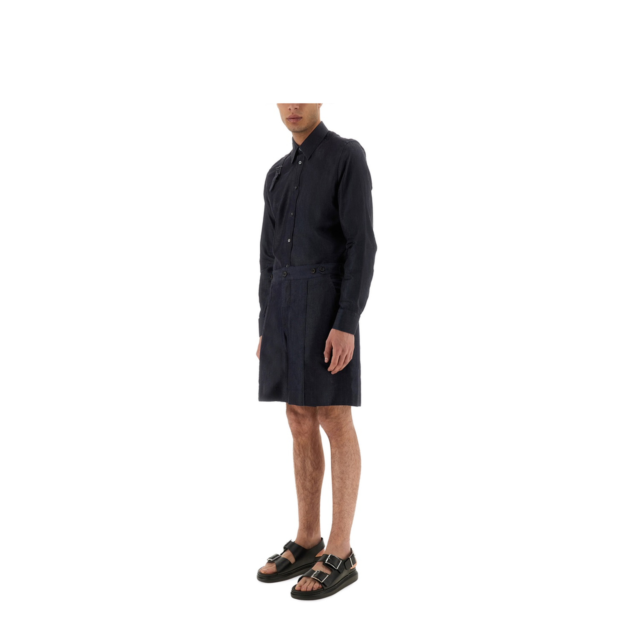 Short in Denim - Image 2